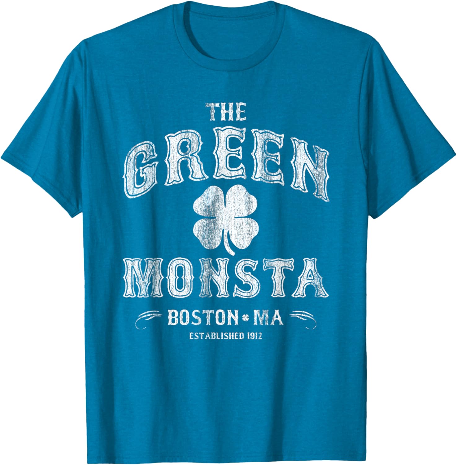 The Green Monsta Boston T-Shirt Perfect for Game Day or St. Patrick's Day - 10