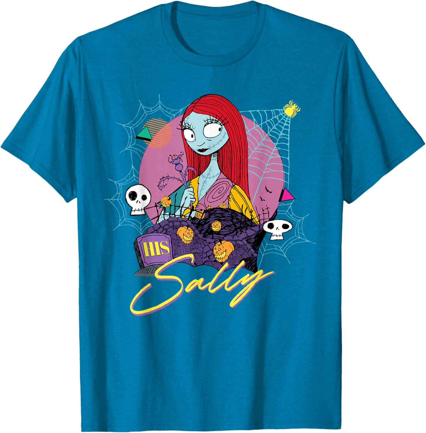 Disney The Nightmare Before Christmas Matching His Sally T-Shirt for Couples - 8