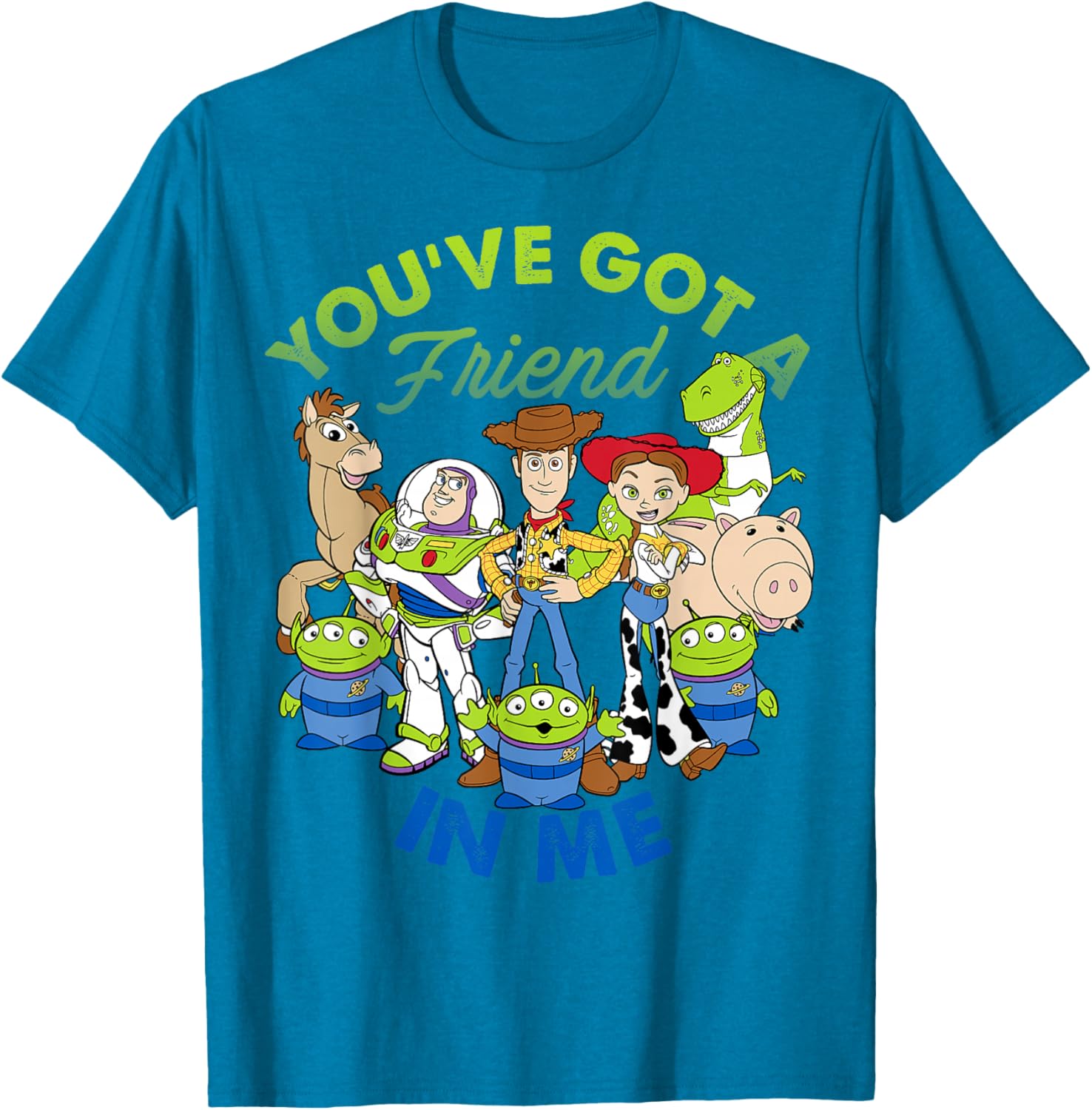 Disney Pixar Toy Story Graphic T-Shirt Featuring Favorite Characters - 6
