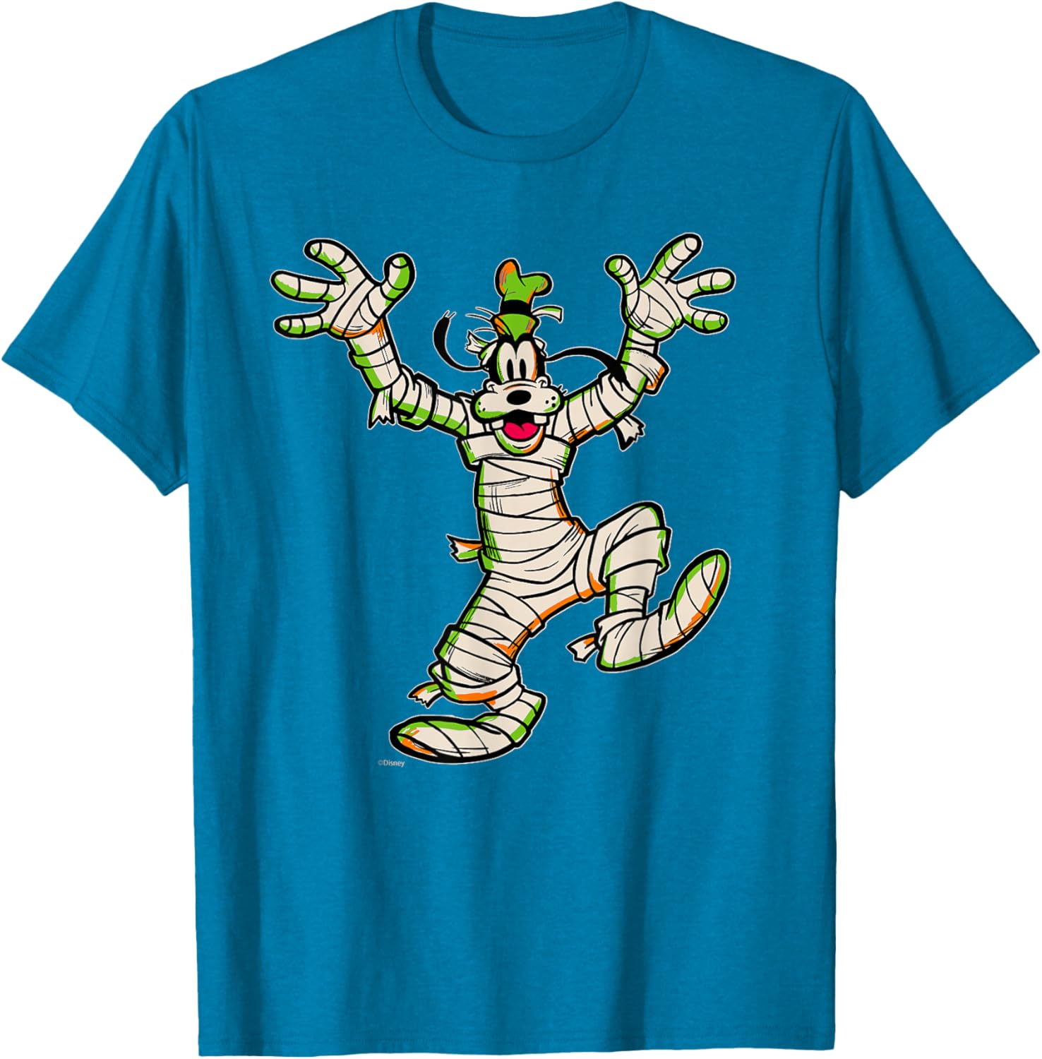 Disney 100 Goofy Mummy Halloween T-Shirt for Fun Costume Celebrations - 22