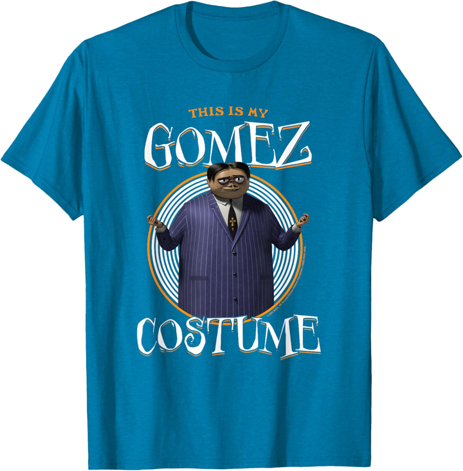Addams Family 2 Gomez Costume T-Shirt Perfect for Halloween Fun - 1