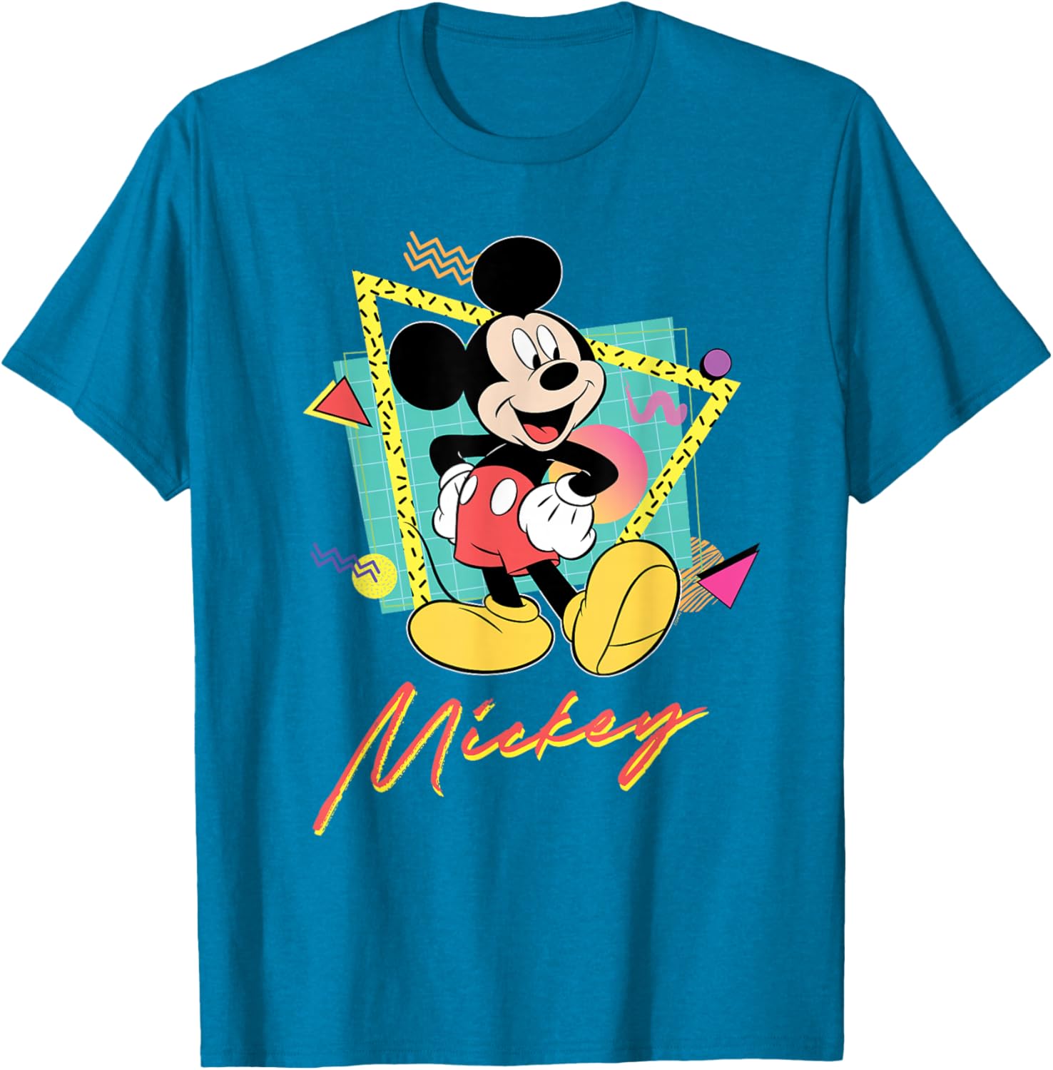 Disney Mickey Mouse Retro 90s Couples Matching Valentine's T-Shirt - 16