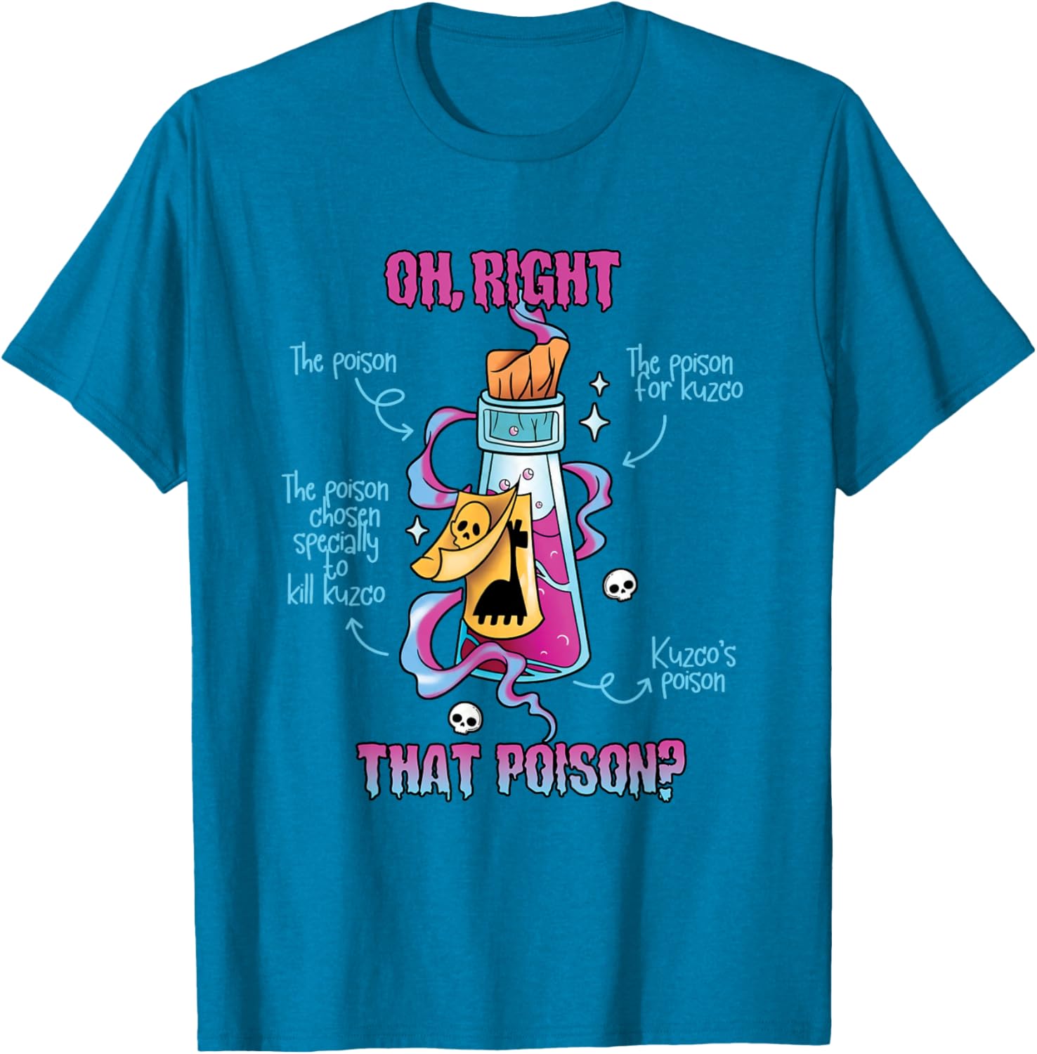 Vintage Funny Drink Me Poison Llama Halloween T-Shirt for Adults - 6