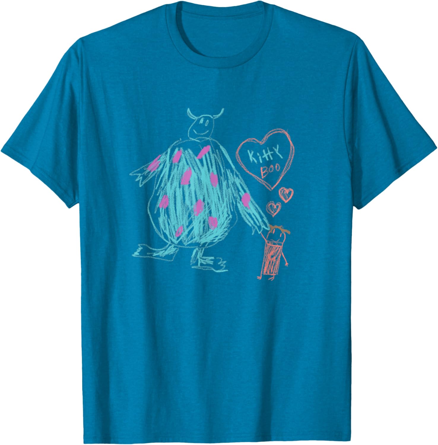 Monsters Inc Sulley Kitty and Boo T-Shirt for Kids and Fans - 11