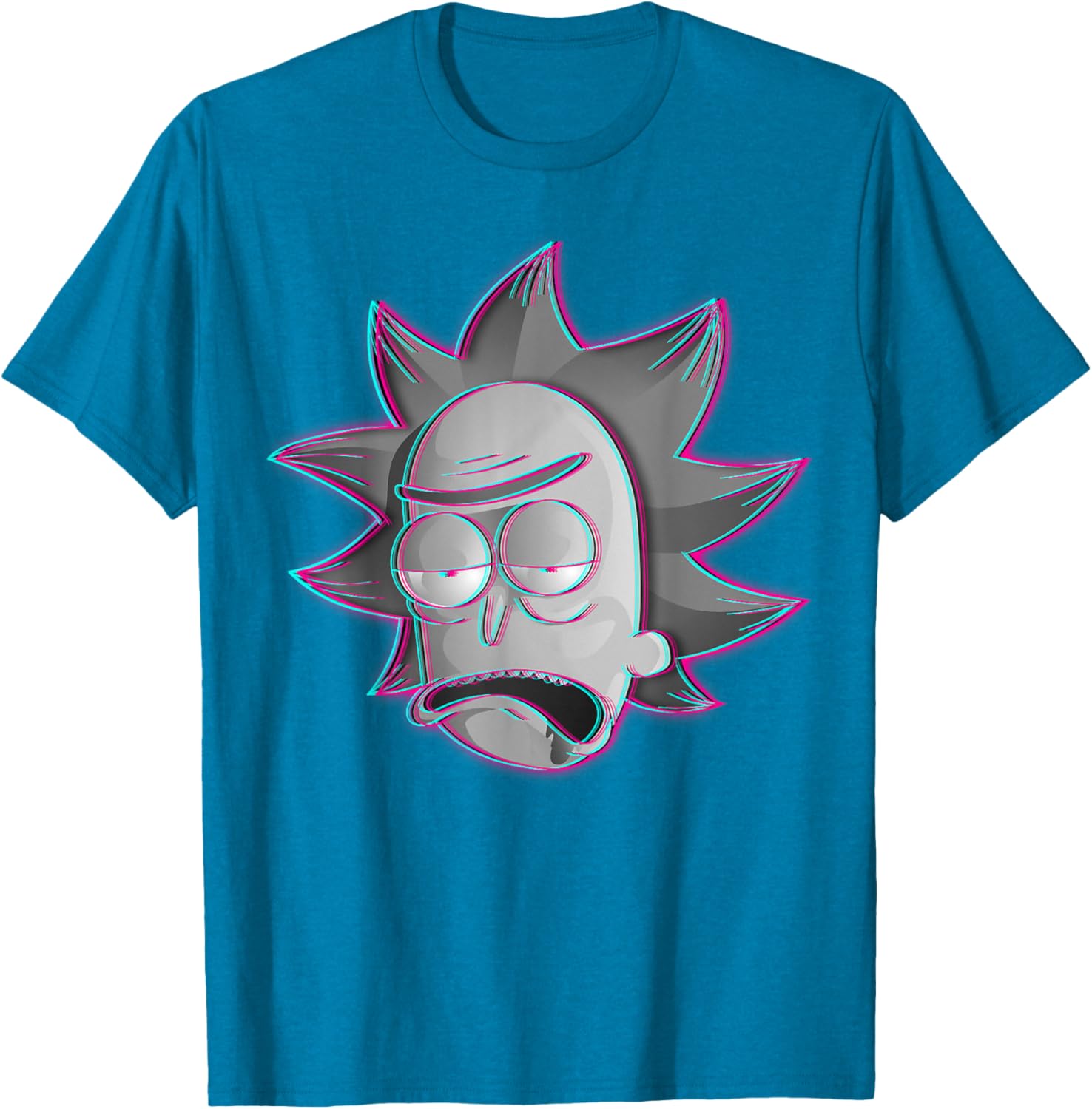 Mademark x Rick and Morty Illusion T-Shirt for Fans of Adventure - 1