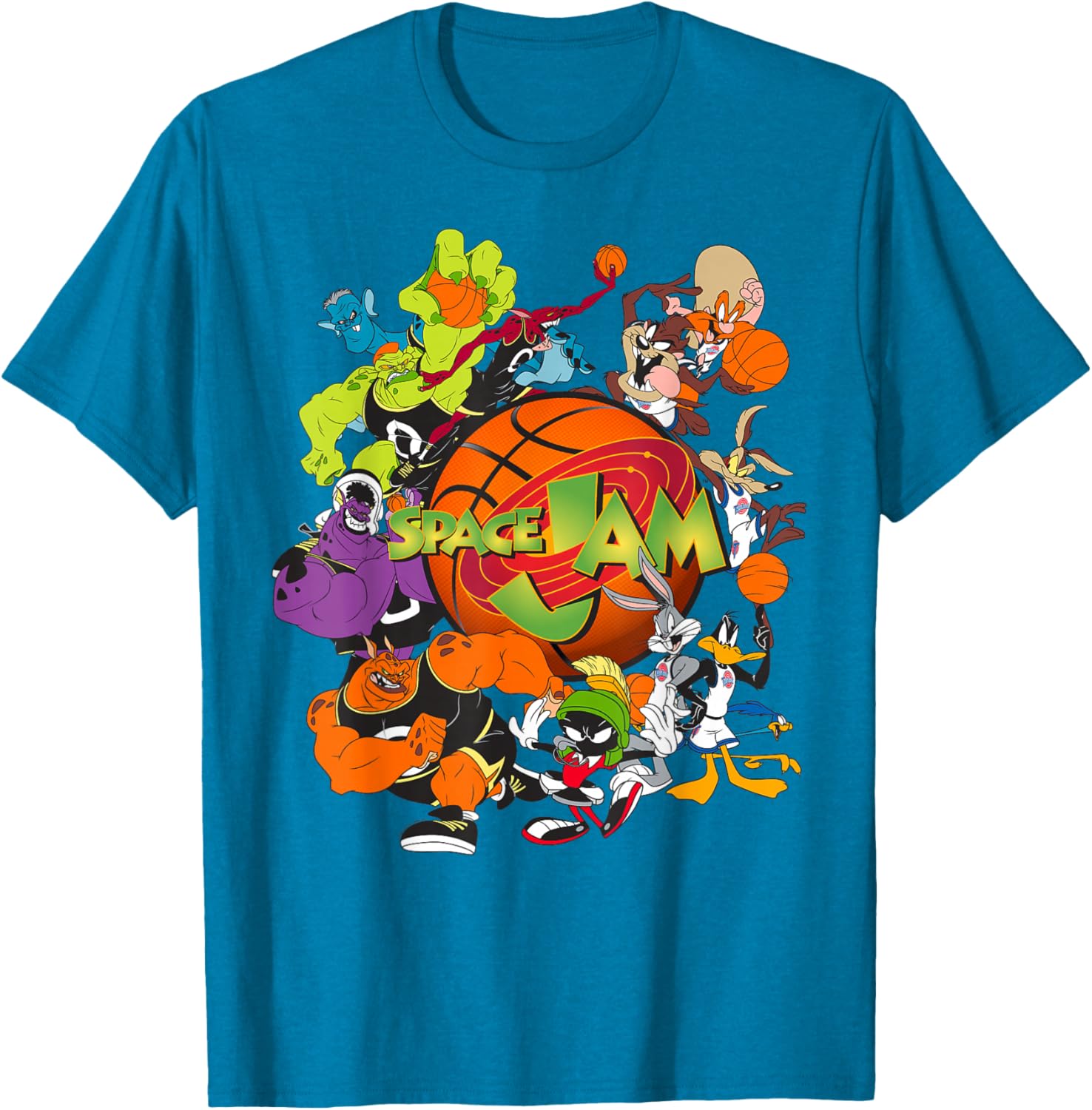 Space Jam Monstars and Tune Squad T-Shirt for Fans and Players - 11