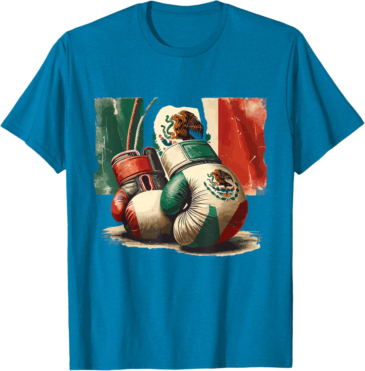 Boxing Mexico T-Shirt Stylish Graphic Tee for Fans of Boxing and Culture - 21