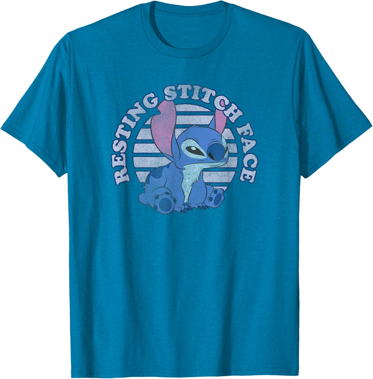 Disney Lilo & Stitch Resting Stitch Face T-Shirt for Fans and Collectors - 5