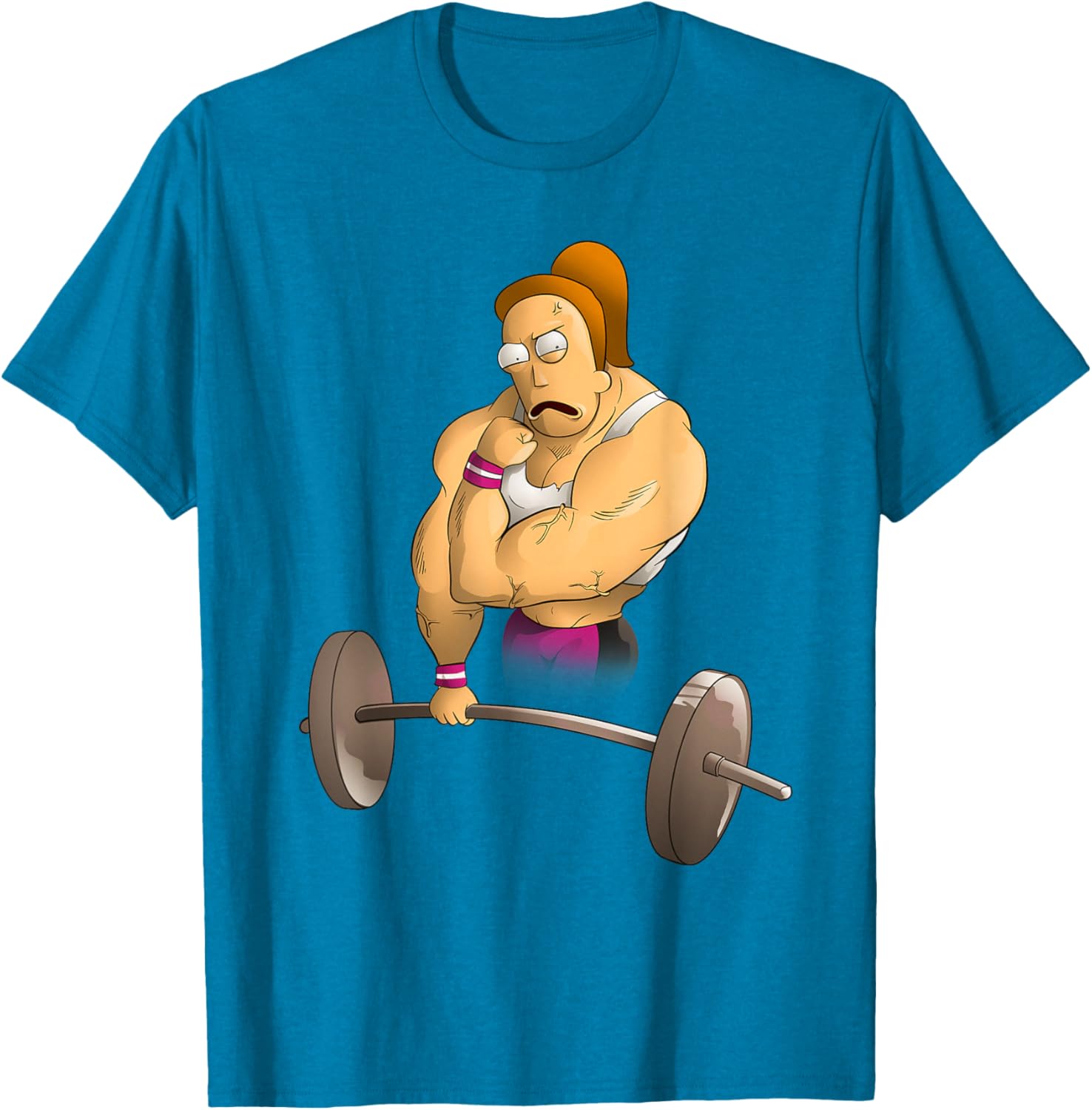 Mademark x Rick and Morty Summer's Gym T-Shirt - Fun Graphic Apparel - 6