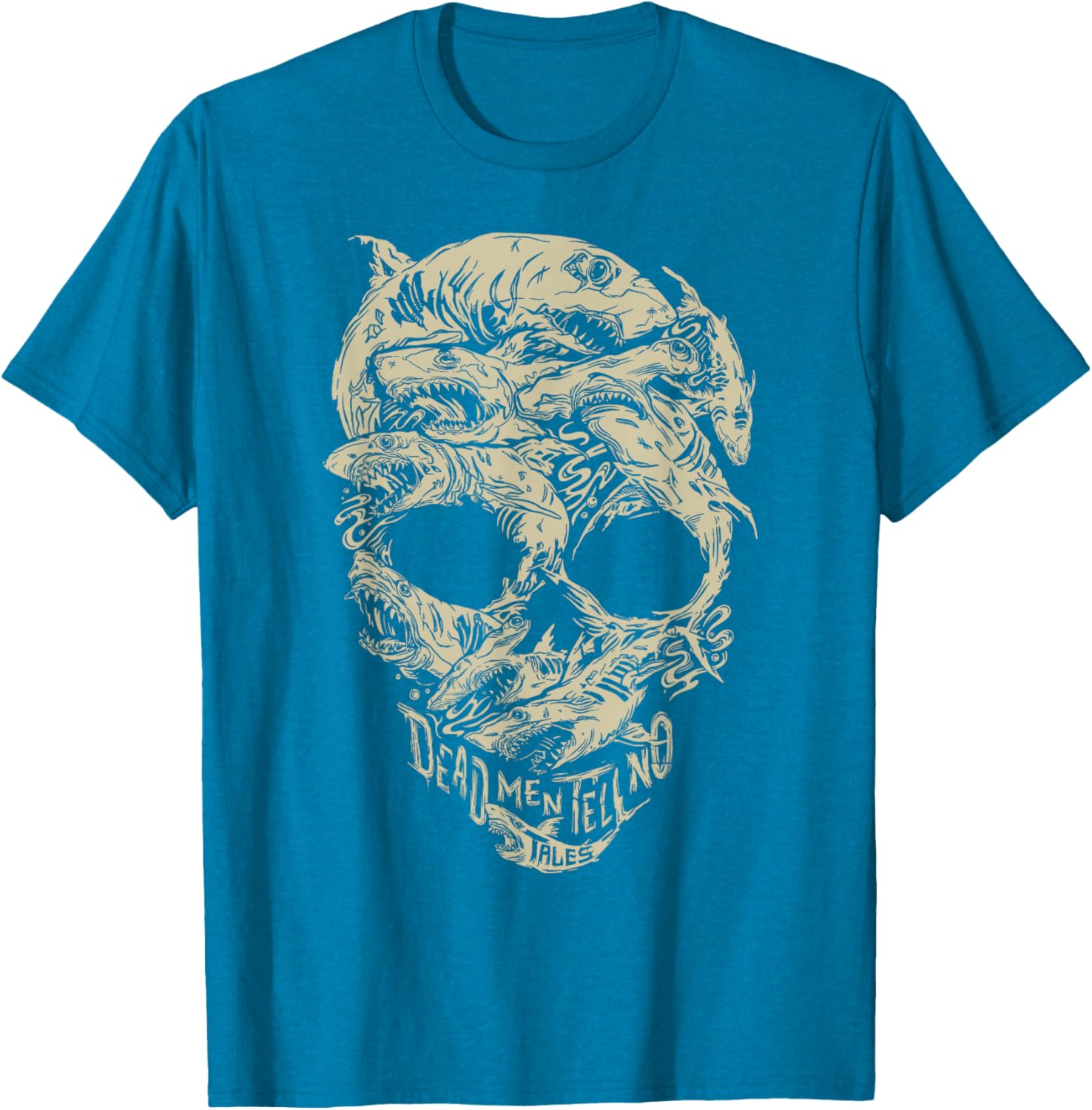 Disney Pirates Shark Skull T-Shirt for Fun Adventure Lovers - 2