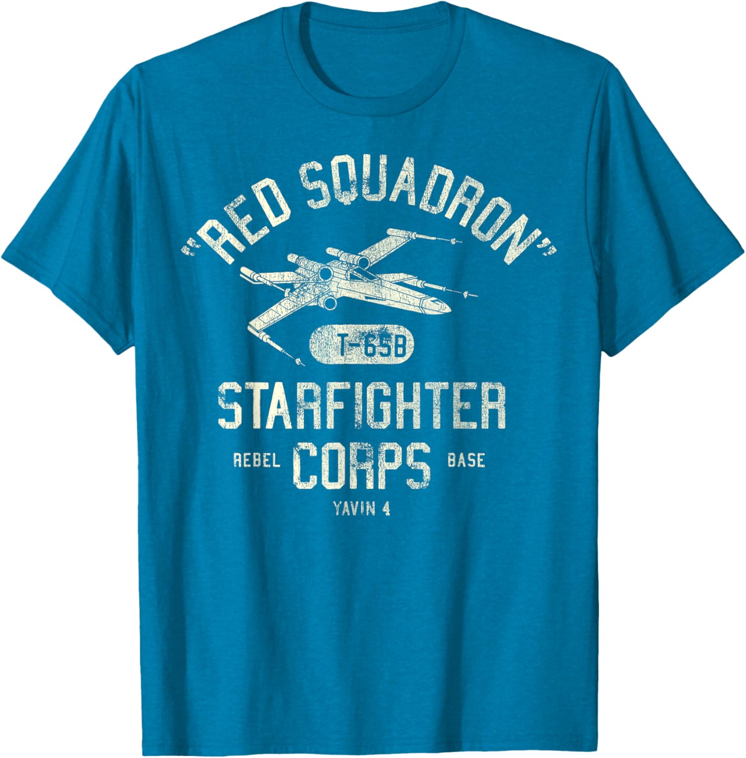 Star Wars X-Wing Starfighter Corps Collegiate T-Shirt for Fans - 12