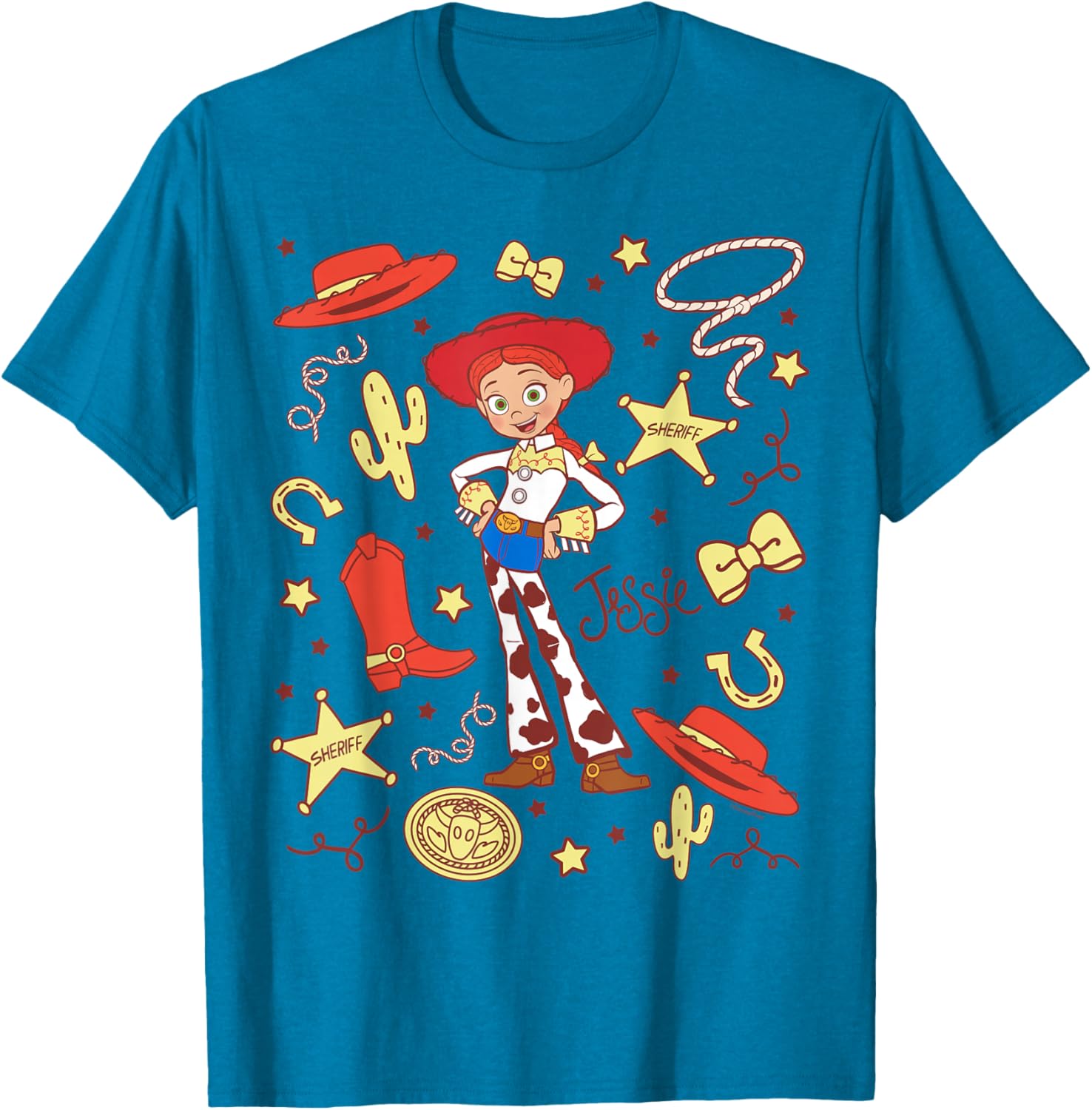 Toy Story Jessie Cowgirl Western Spirit T-Shirt for Kids and Adults - 14