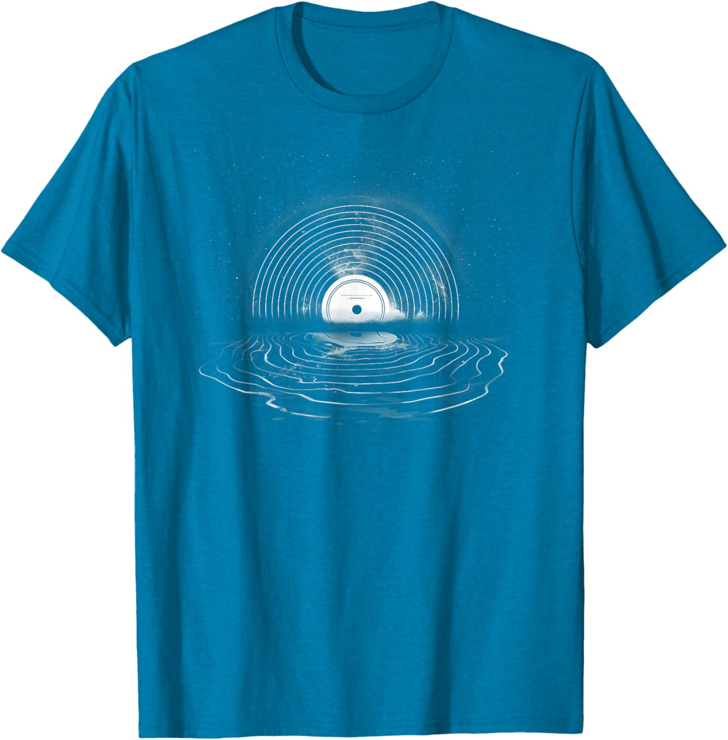 Vinyl Moon T-Shirt for Music Lovers - Perfect for Record Collectors - 16