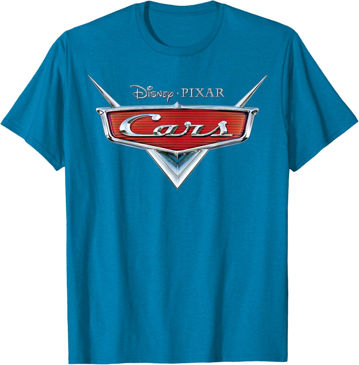 Disney Pixar Cars Grill Badge Logo T-Shirt for Kids and Adults - 10