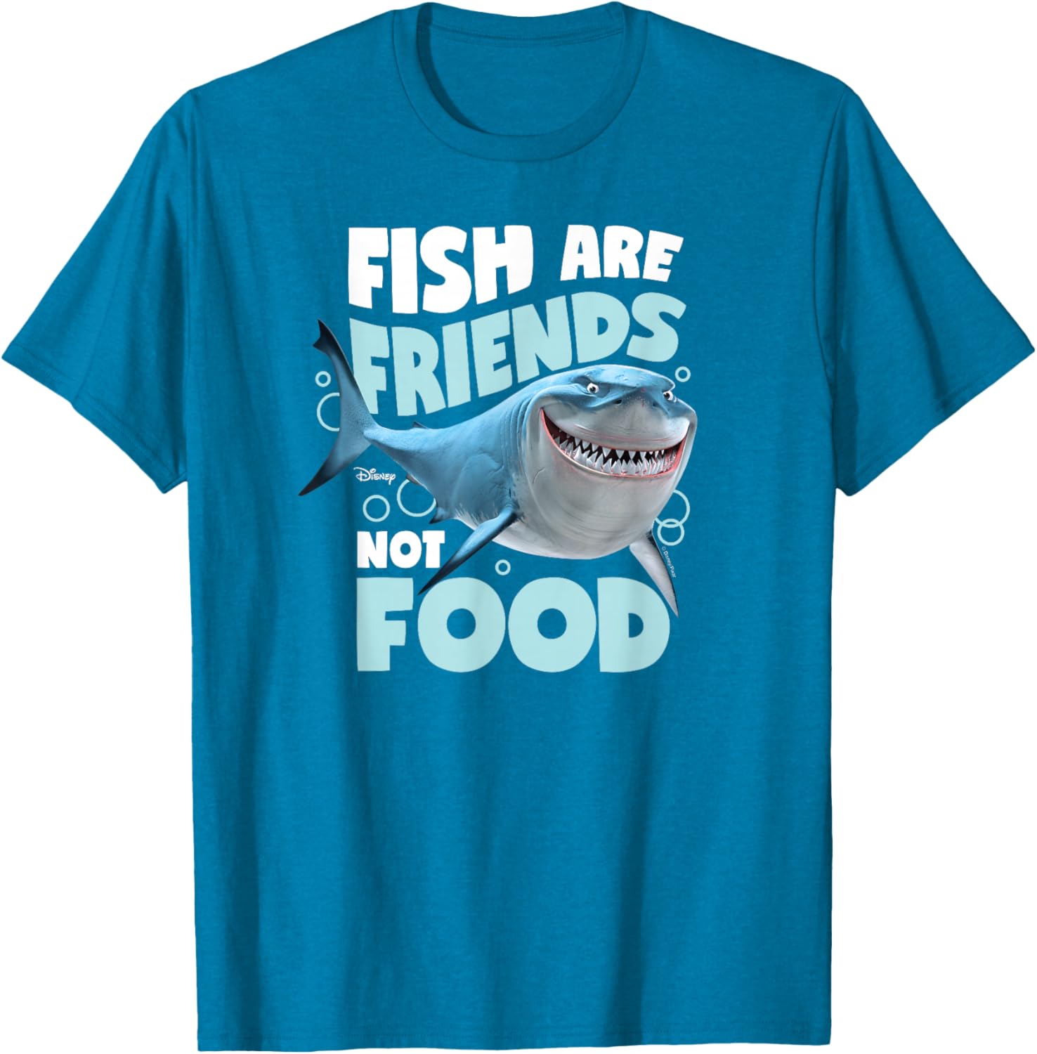 Finding Nemo Fish Are Friends Not Food T-Shirt for Fun Ocean Lovers - 4