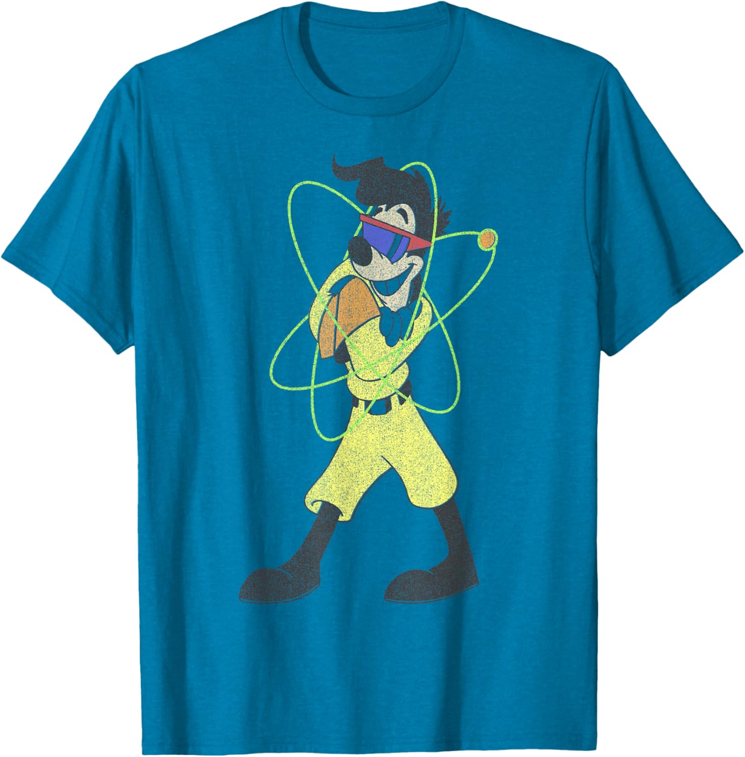 Disney A Goofy Movie Powerline Portrait T-Shirt for Fans of Fun Fashion - 6