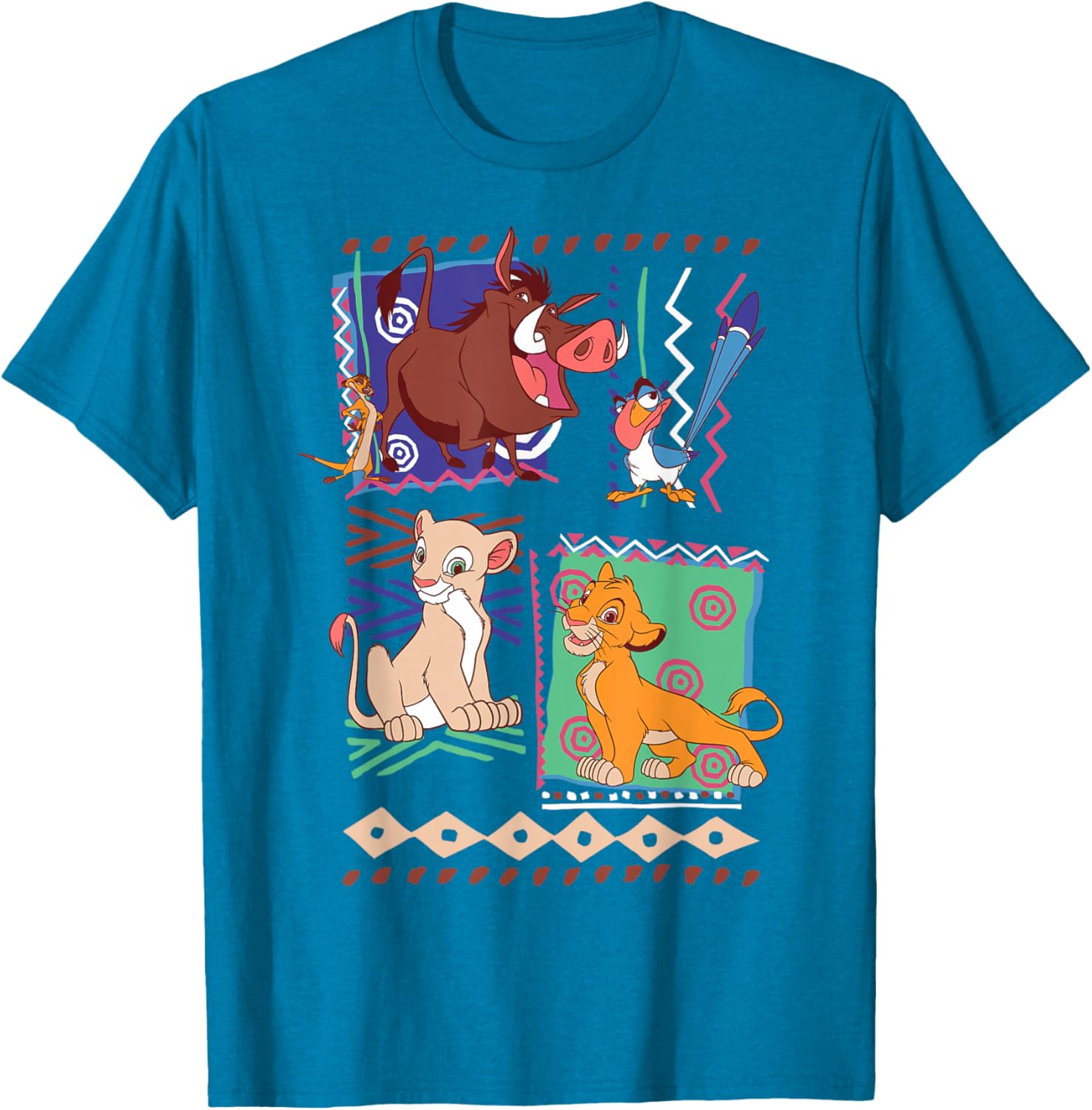 Disney Lion King Simba and Timon Graphic T-Shirt for Fans and Collectors - 5
