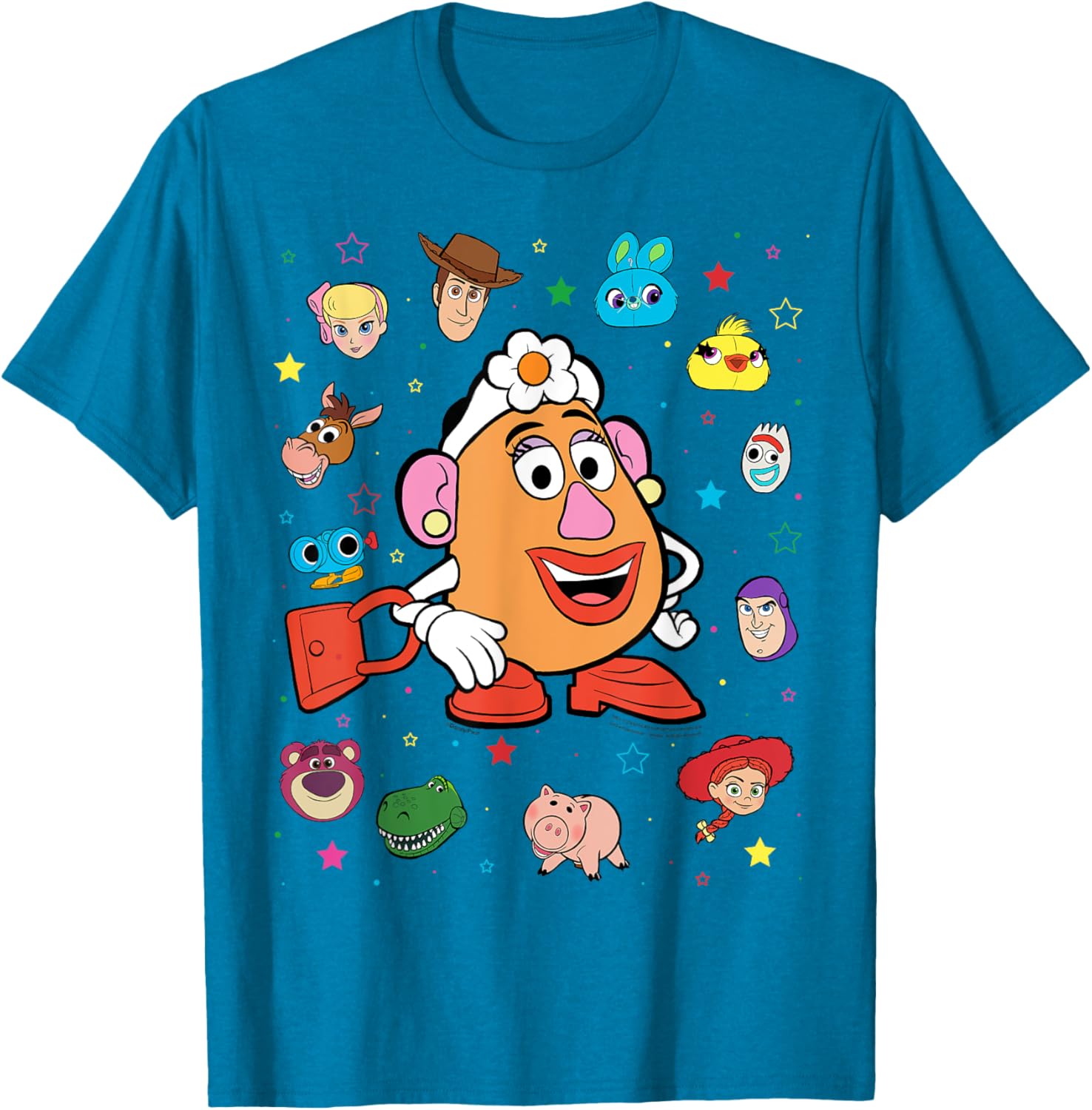 Fun Toy Story Mrs. Potato Head Costume T-Shirt for Kids and Adults - 4