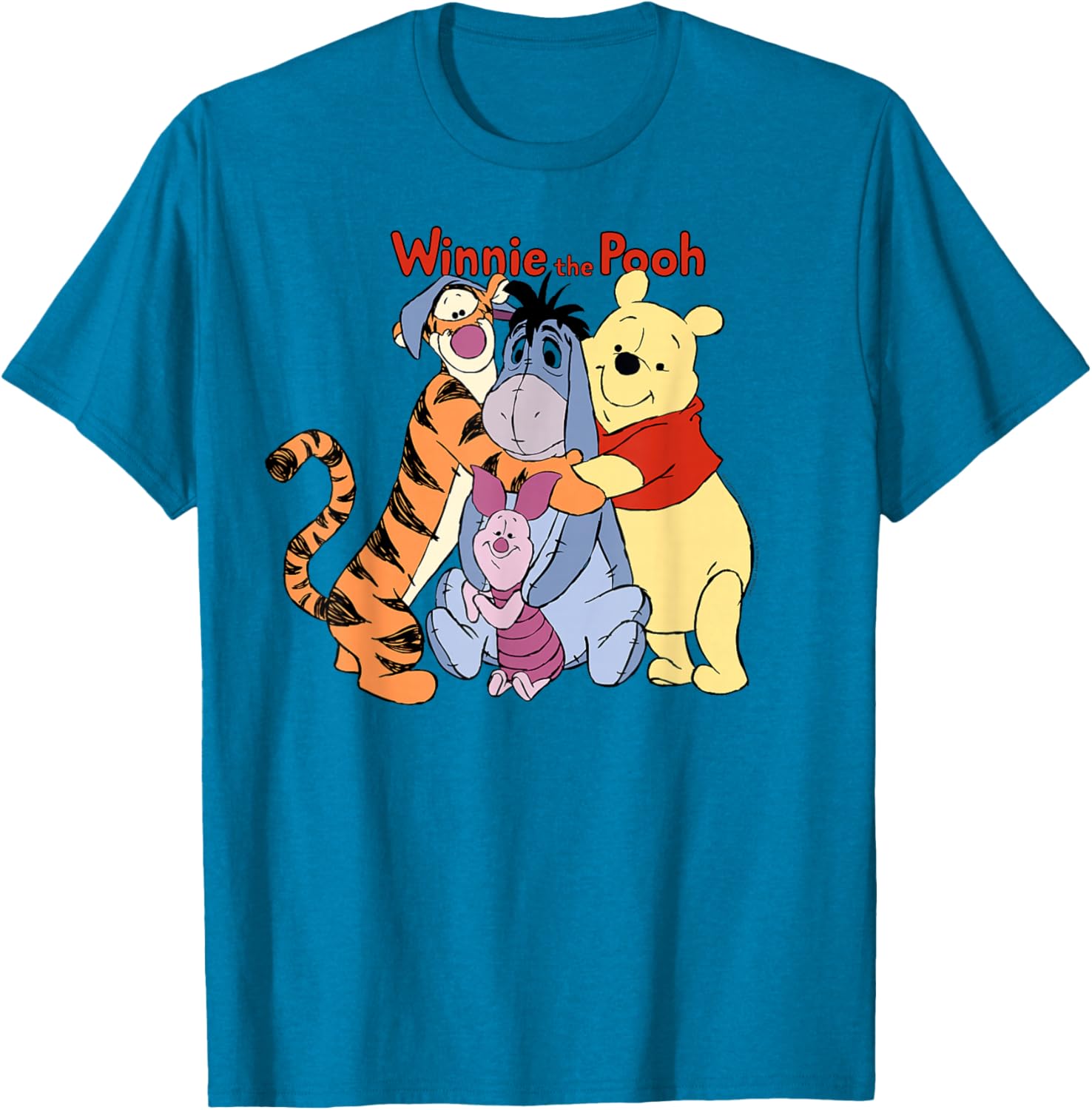 Disney Winnie The Pooh Group Hug T-Shirt for Kids and Adults - 6