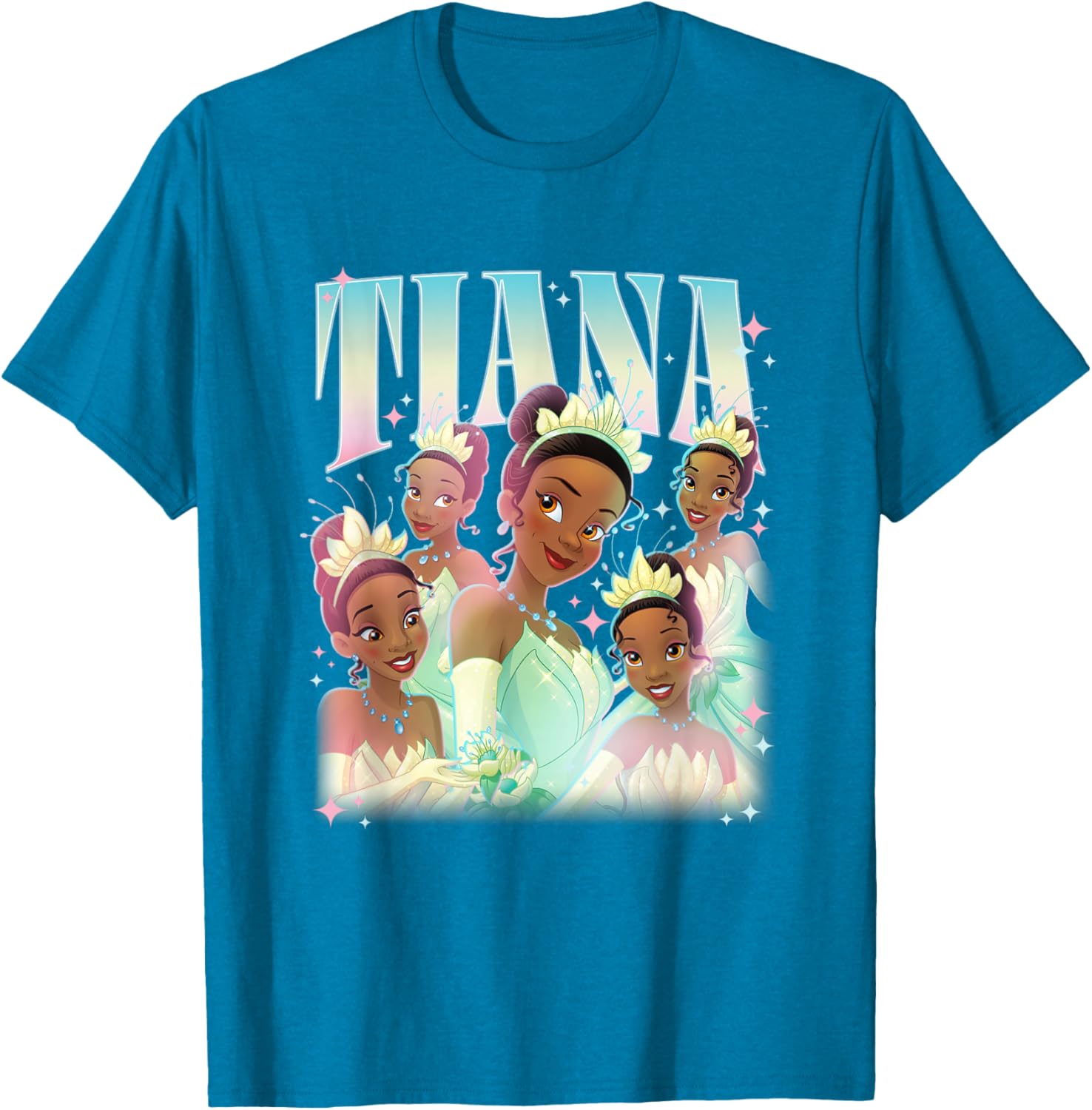 Disney Princess Tiana Portrait T-Shirt for Fans of The Princess and The Frog - 5