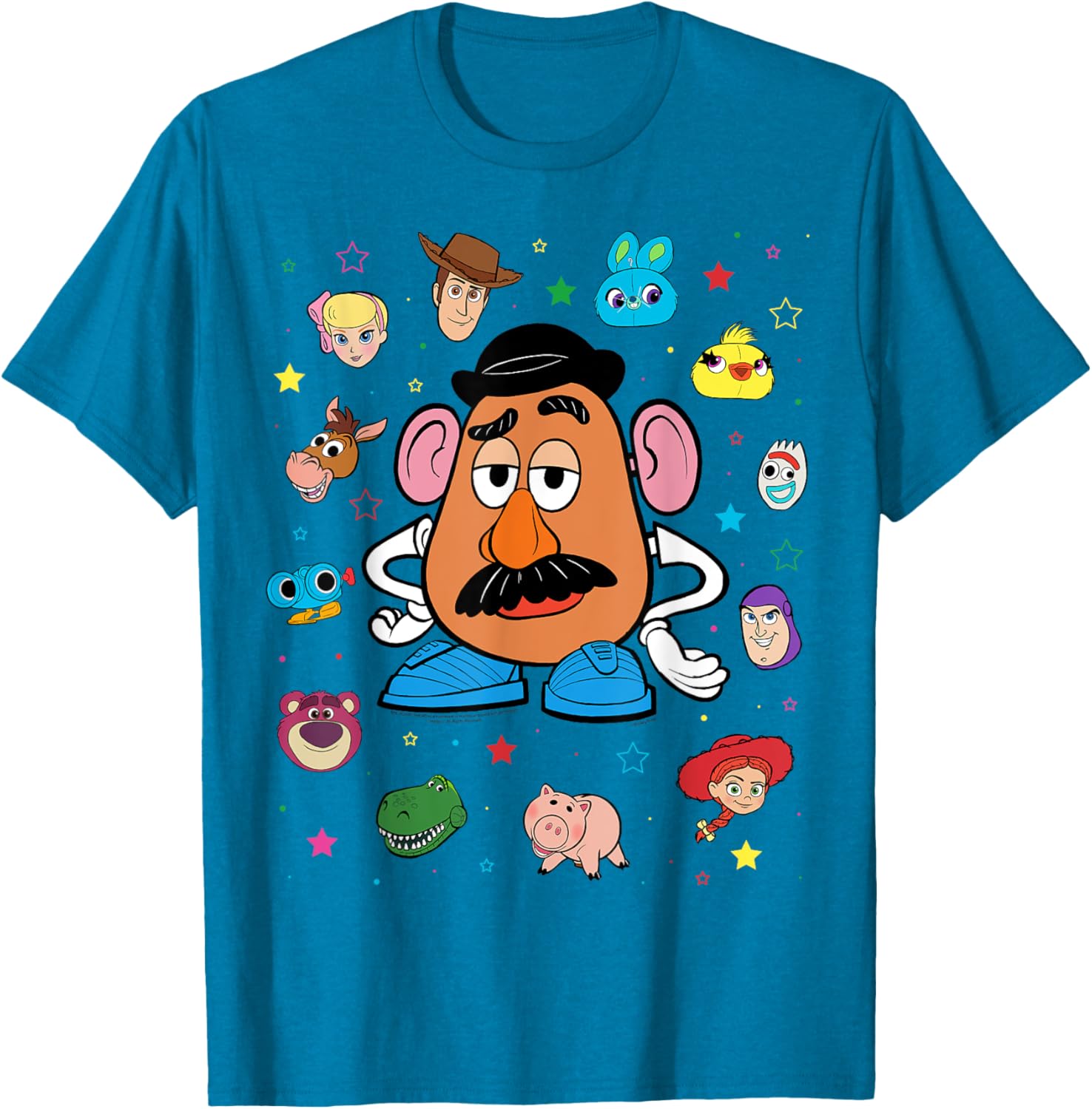 Disney Pixar Toy Story Mr. Potato Head Costume T-Shirt for Fun Dress Up - 19