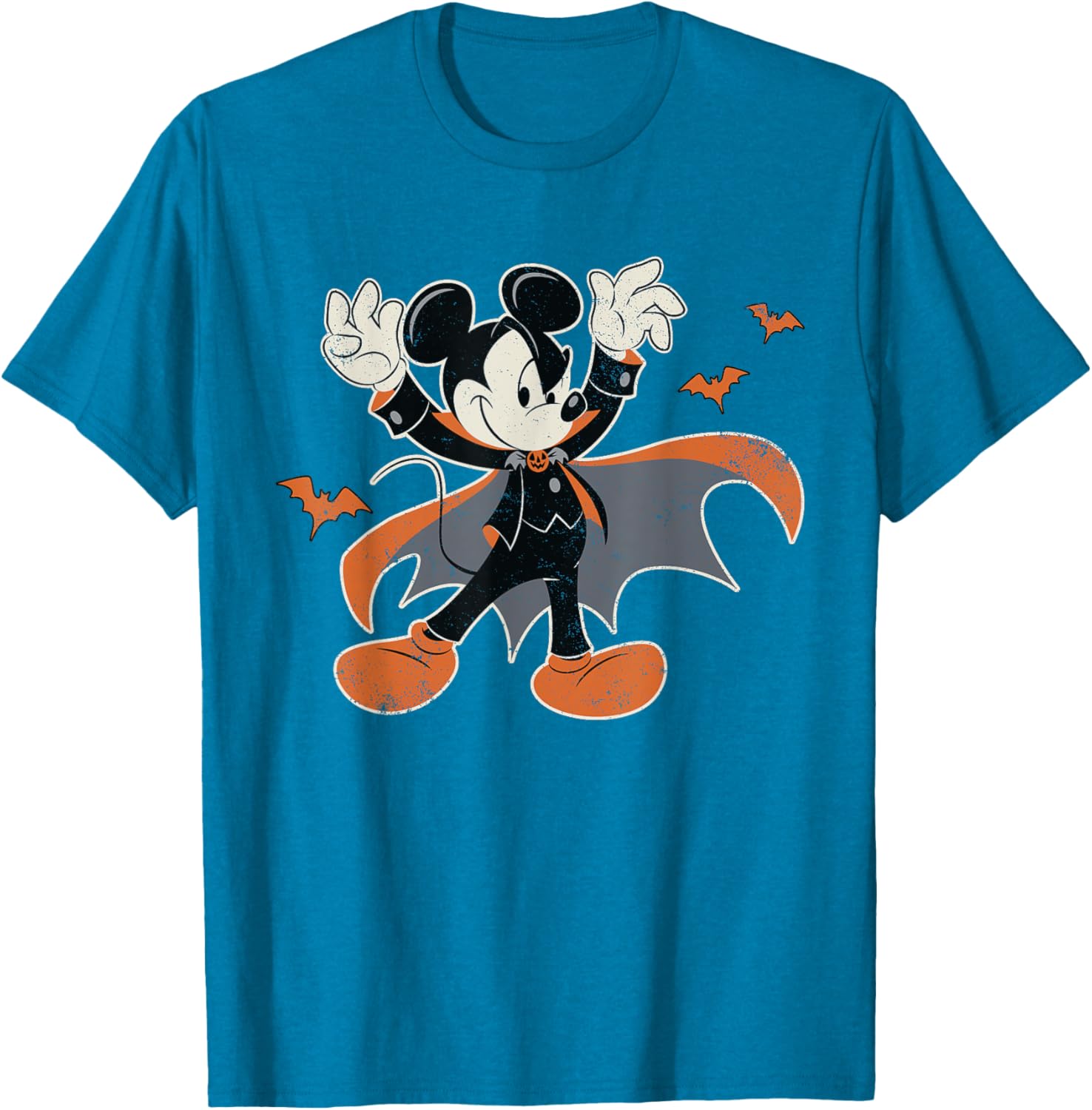 Disney Mickey Mouse Spooky Dracula Costume Halloween T-Shirt for Kids - 17