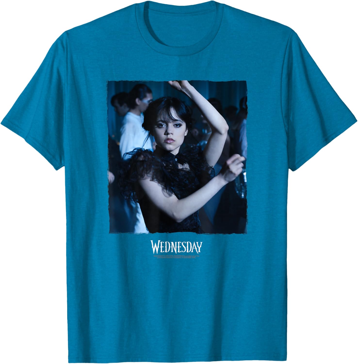 Wednesday Dark Dancing Queen T-Shirt with Logo for Fashion Lovers - 3