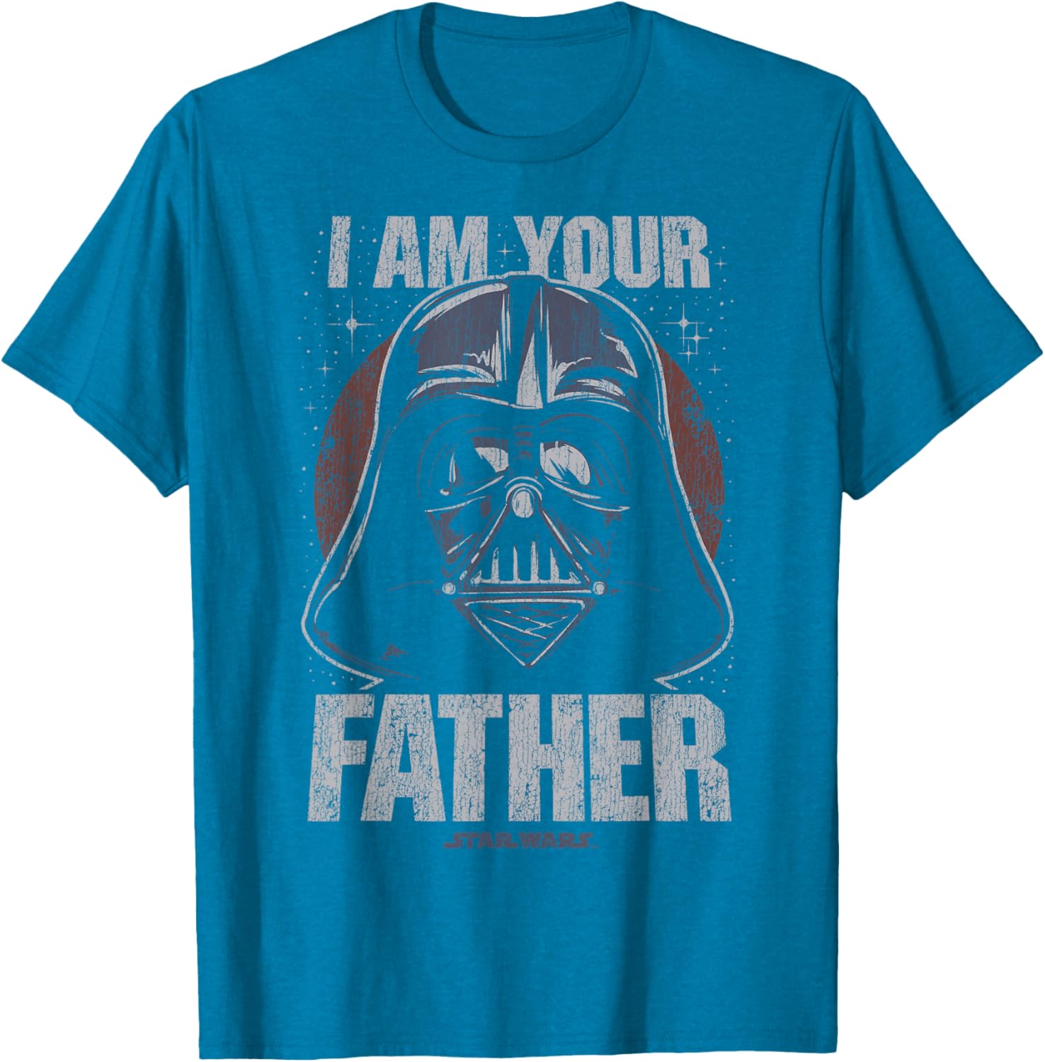 Darth Vader I Am Your Father Dark Portrait T-Shirt for Star Wars Fans - 7