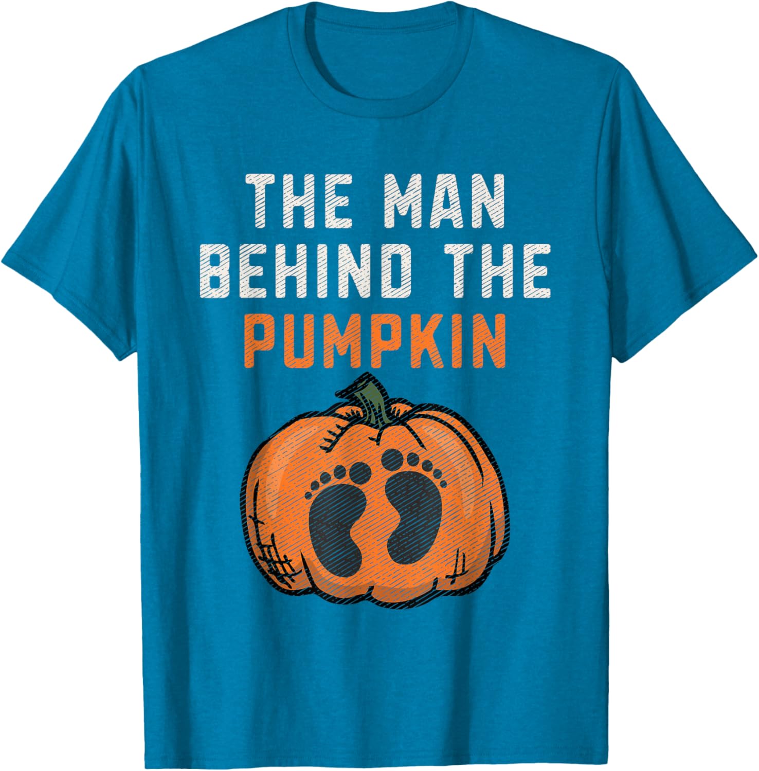 Funny Pumpkin Dad Halloween Pregnancy Reveal T-Shirt for Expecting Fathers - 19