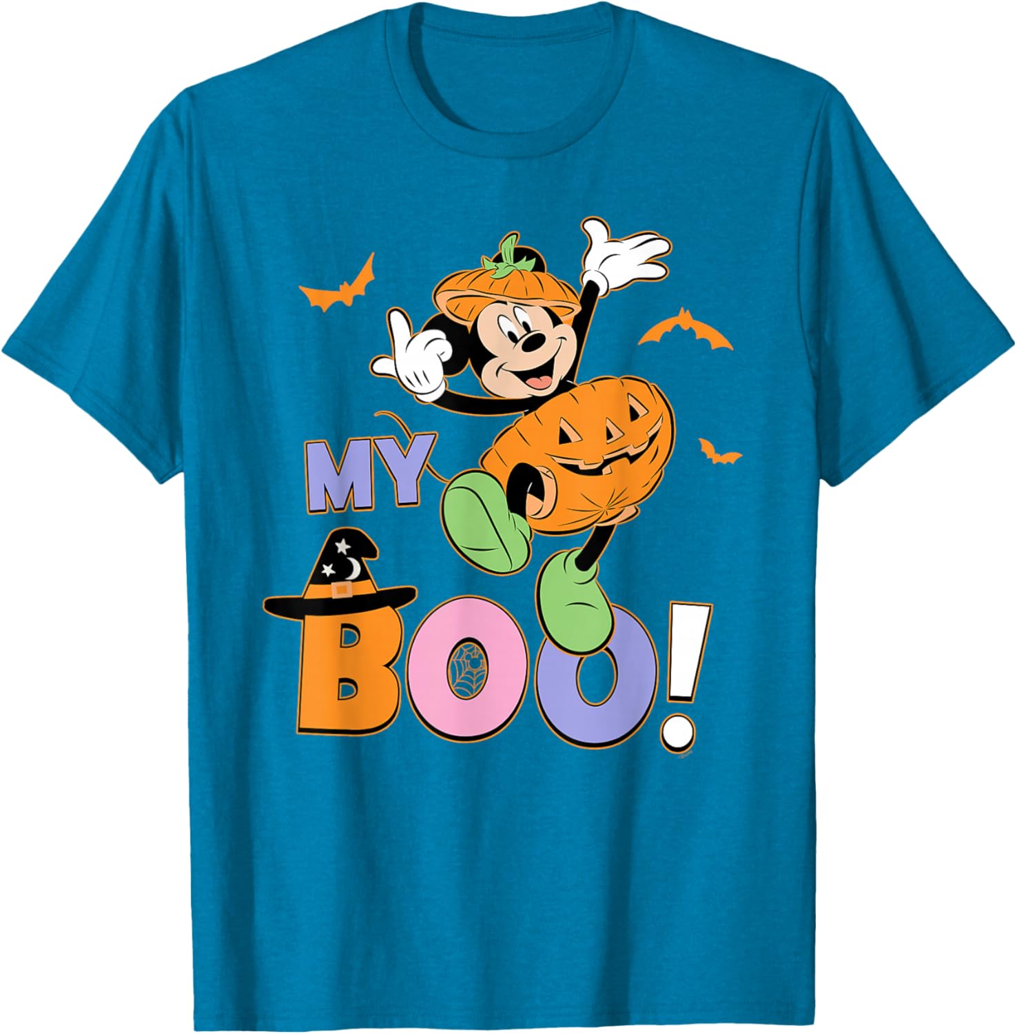 Disney Mickey Mouse My Boo Couples Halloween T-Shirt for Fun Halloween Style - 12