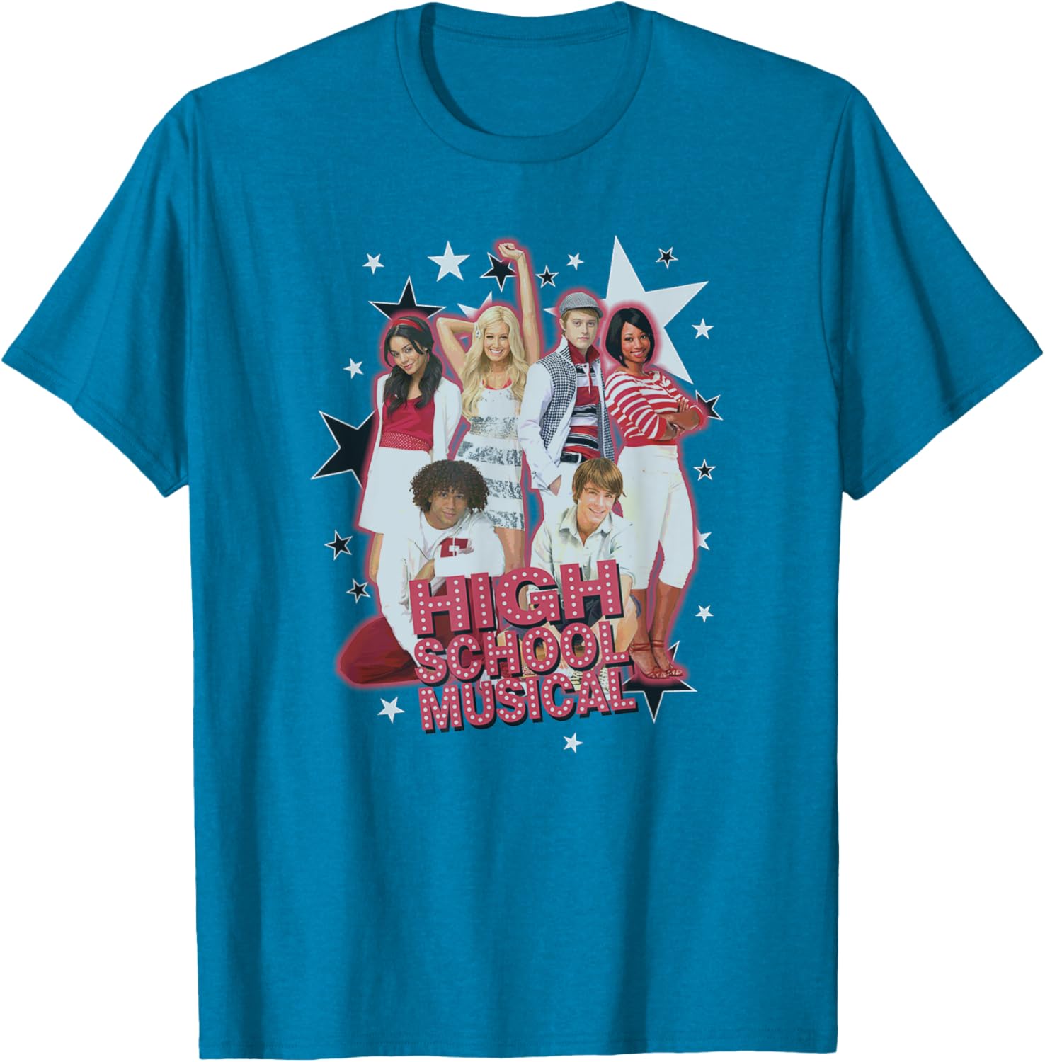 Disney High School Musical Vintage Group Shot T-Shirt for Fans - 13