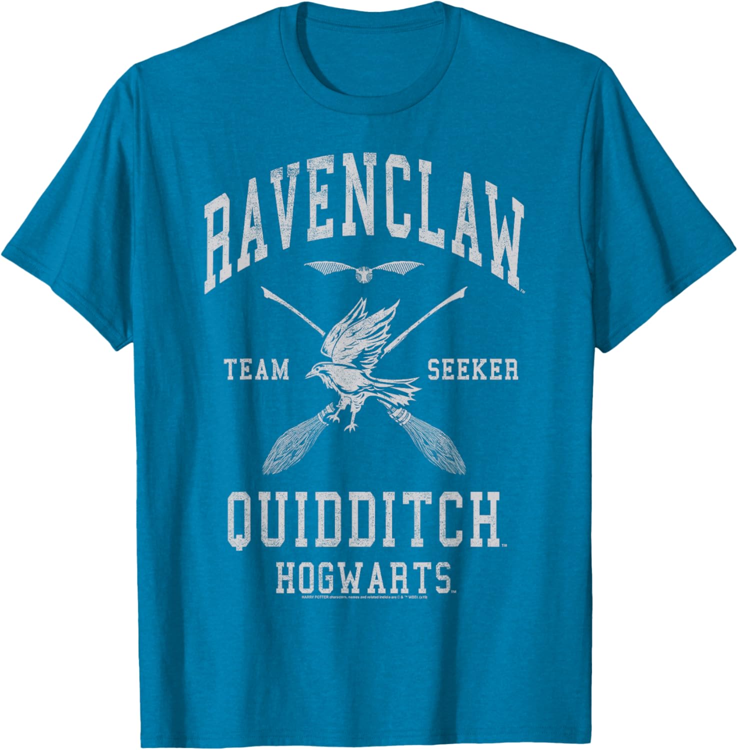 Harry Potter Ravenclaw Quidditch Seeker Short Sleeve T-Shirt for Fans - 6