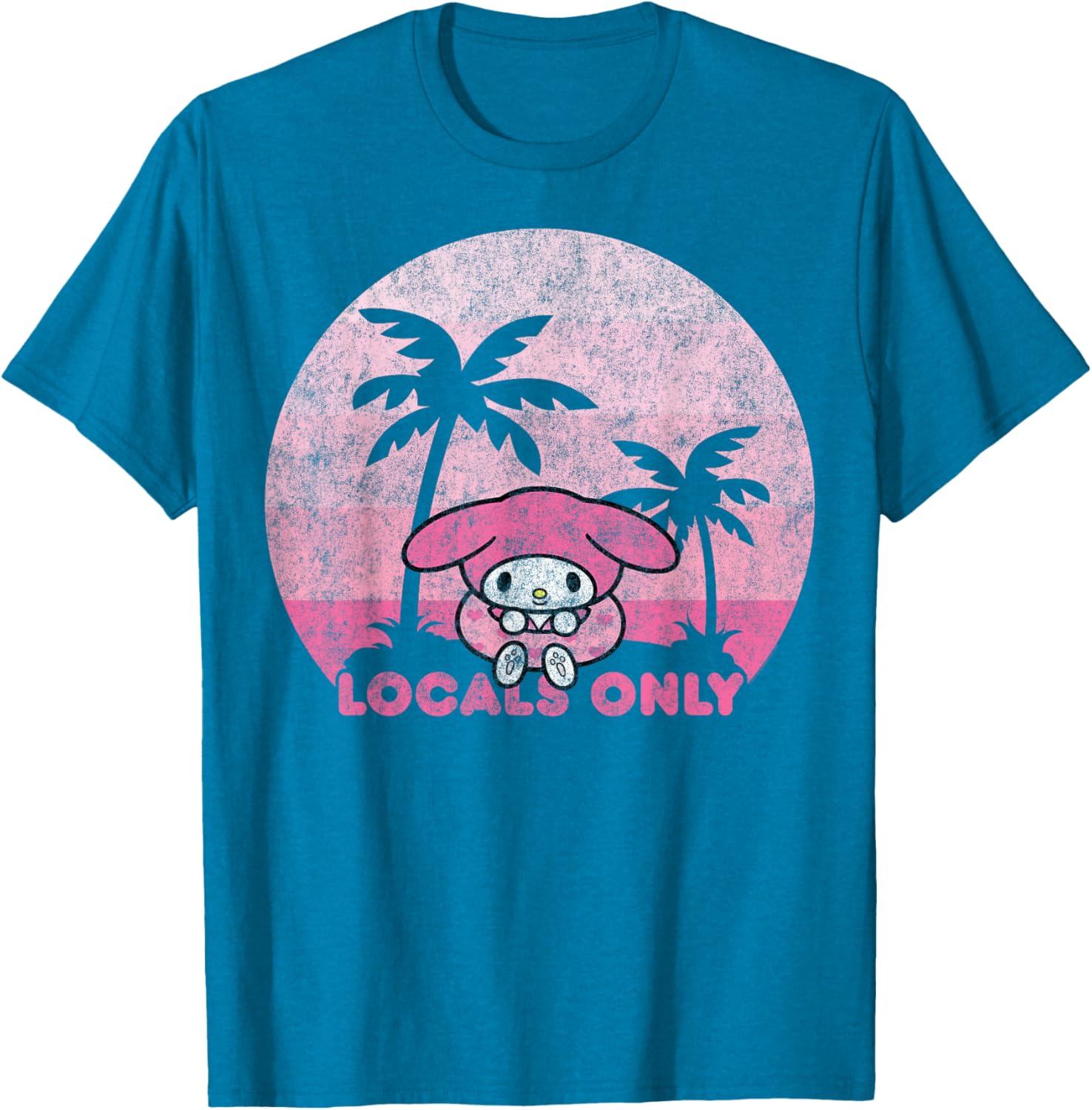 My Melody Locals Only T-Shirt for Cute and Casual Style Lovers - 14