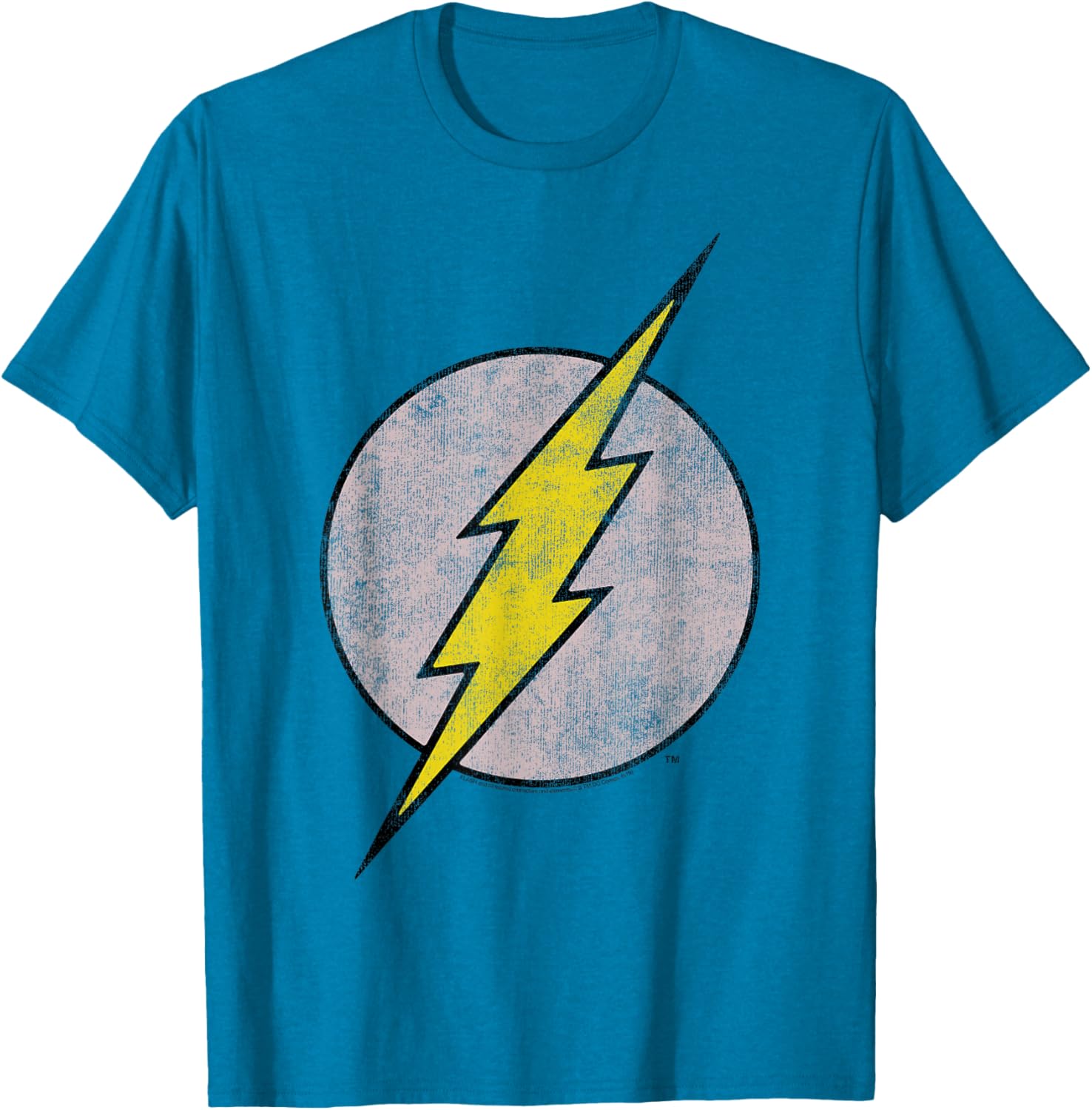 DC Comics Flash Old Logo T-Shirt for Fans - Stylish & Comfortable Apparel - 2