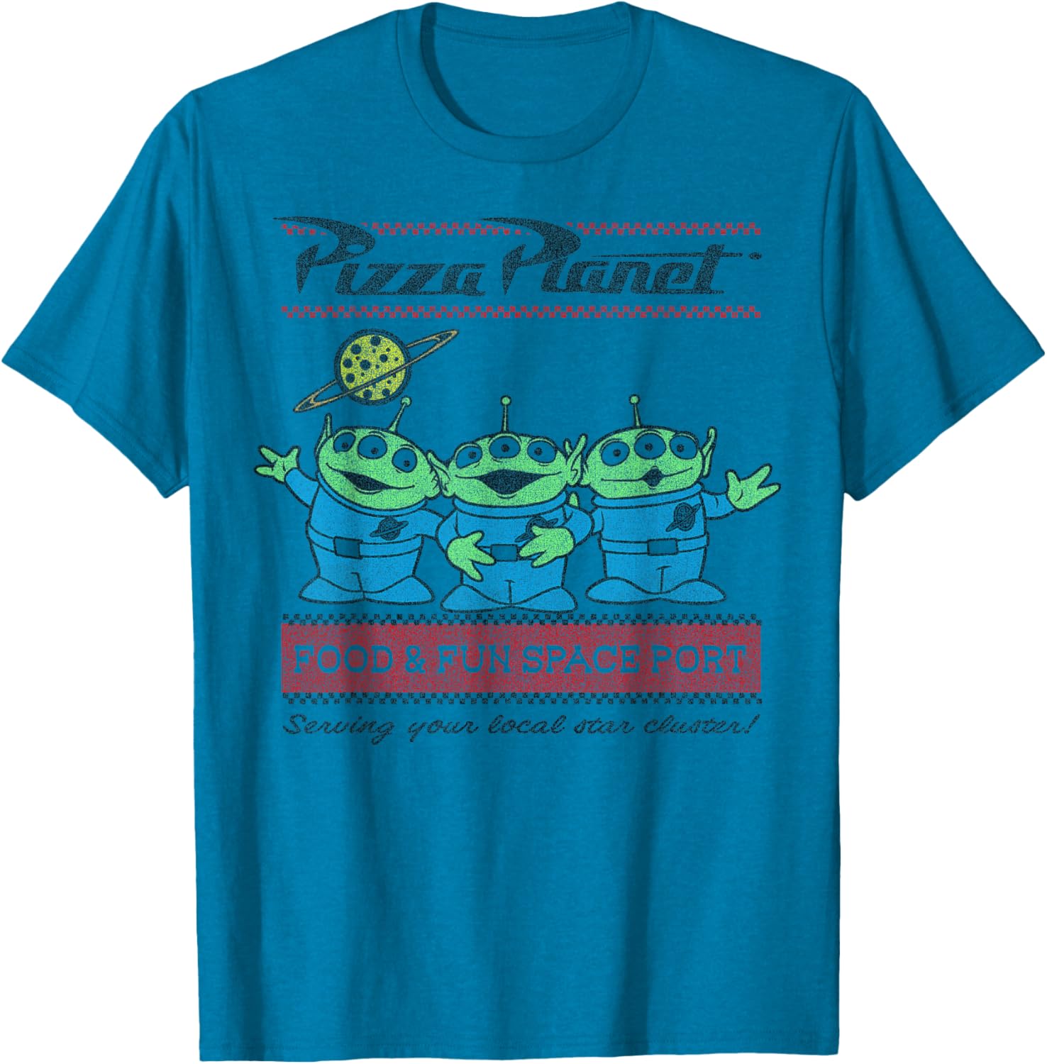 Disney Pixar Toy Story Pizza Planet Aliens T-Shirt for Kids and Adults - 8