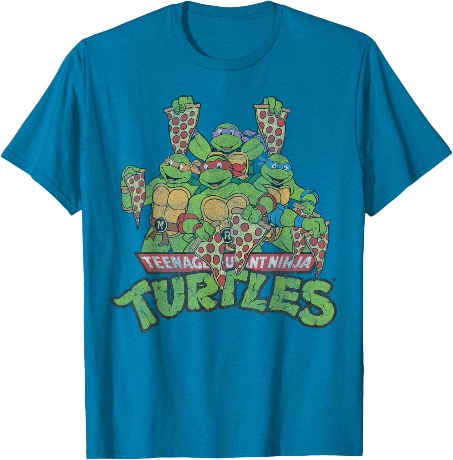 Teenage Mutant Ninja Turtles Smiles and Slices T-Shirt for Kids - 6