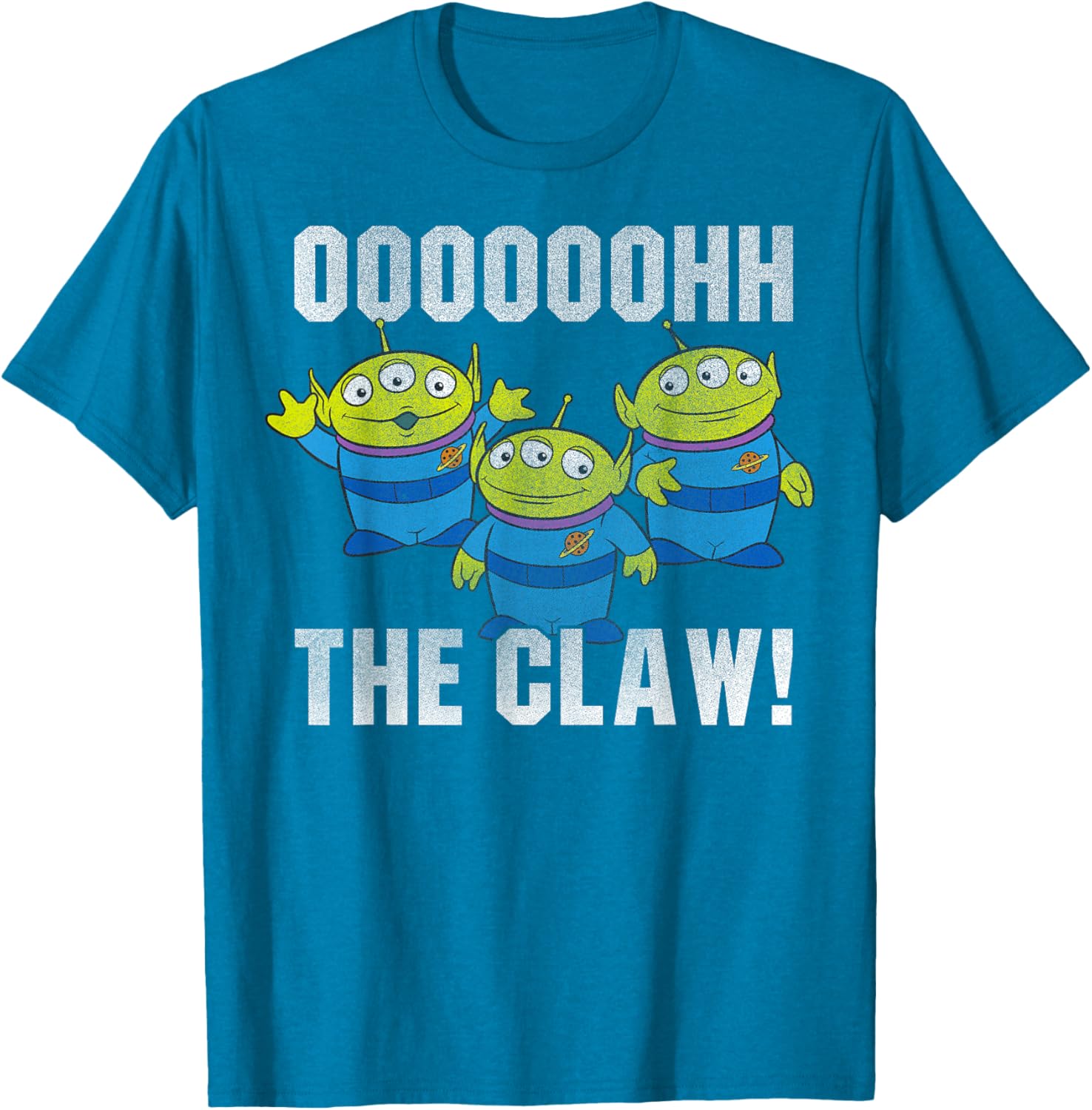 Disney Pixar Toy Story Alien Oooooh The Claw Distressed T-Shirt for Fans - 6