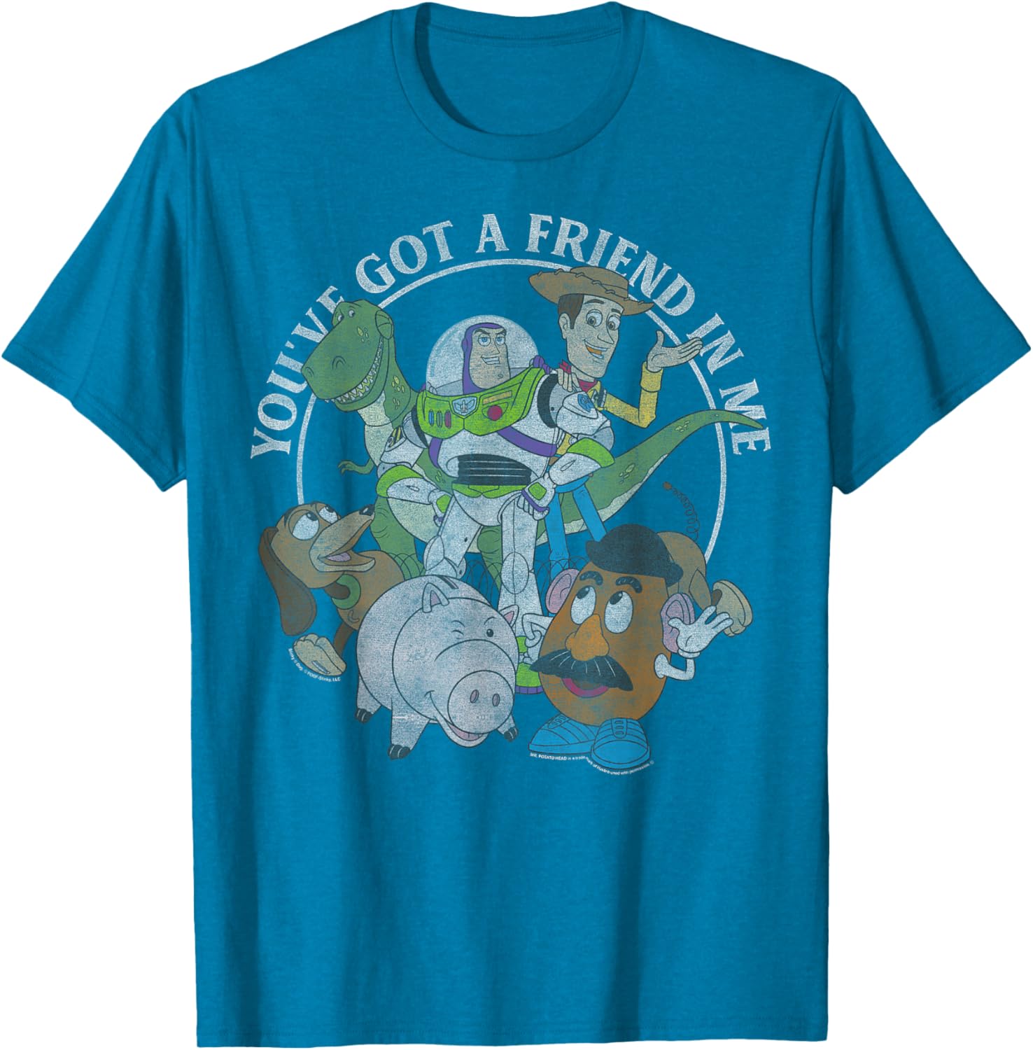 Disney Pixar Toy Story You've Got A Friend In Me Group Shot T-Shirt - 4