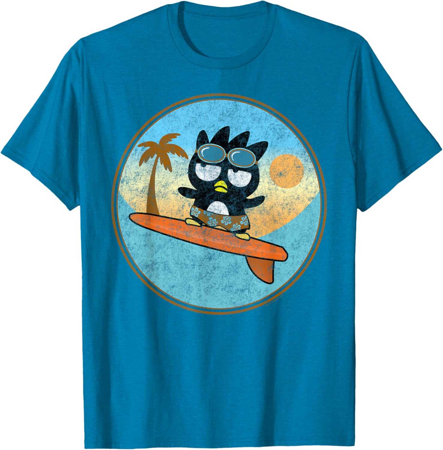 Badtz-Maru Surfing T-Shirt for Fun Beach Style and Comfort - 4