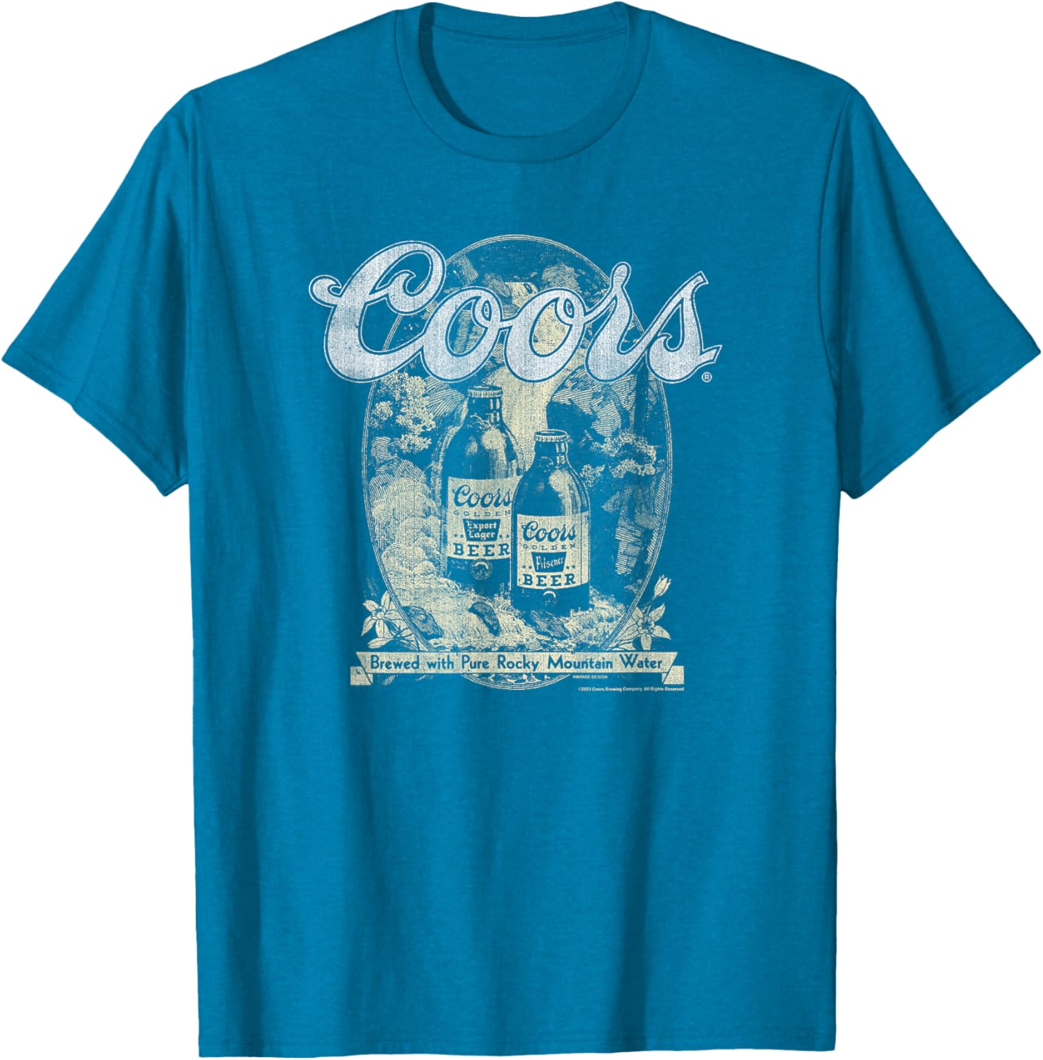 Coors Classic Beer Vintage Banquet T-Shirt for Beer Lovers - 9