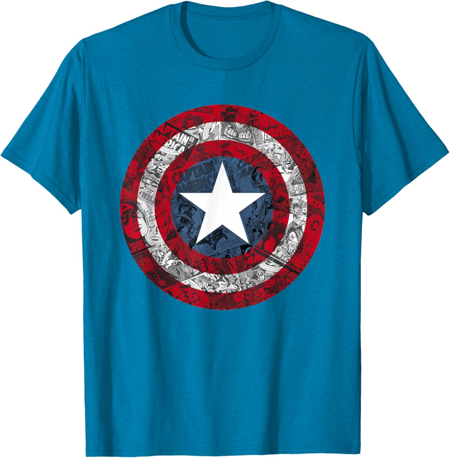 Captain America Avengers Shield T-Shirt for Marvel Fans and Collectors - 10