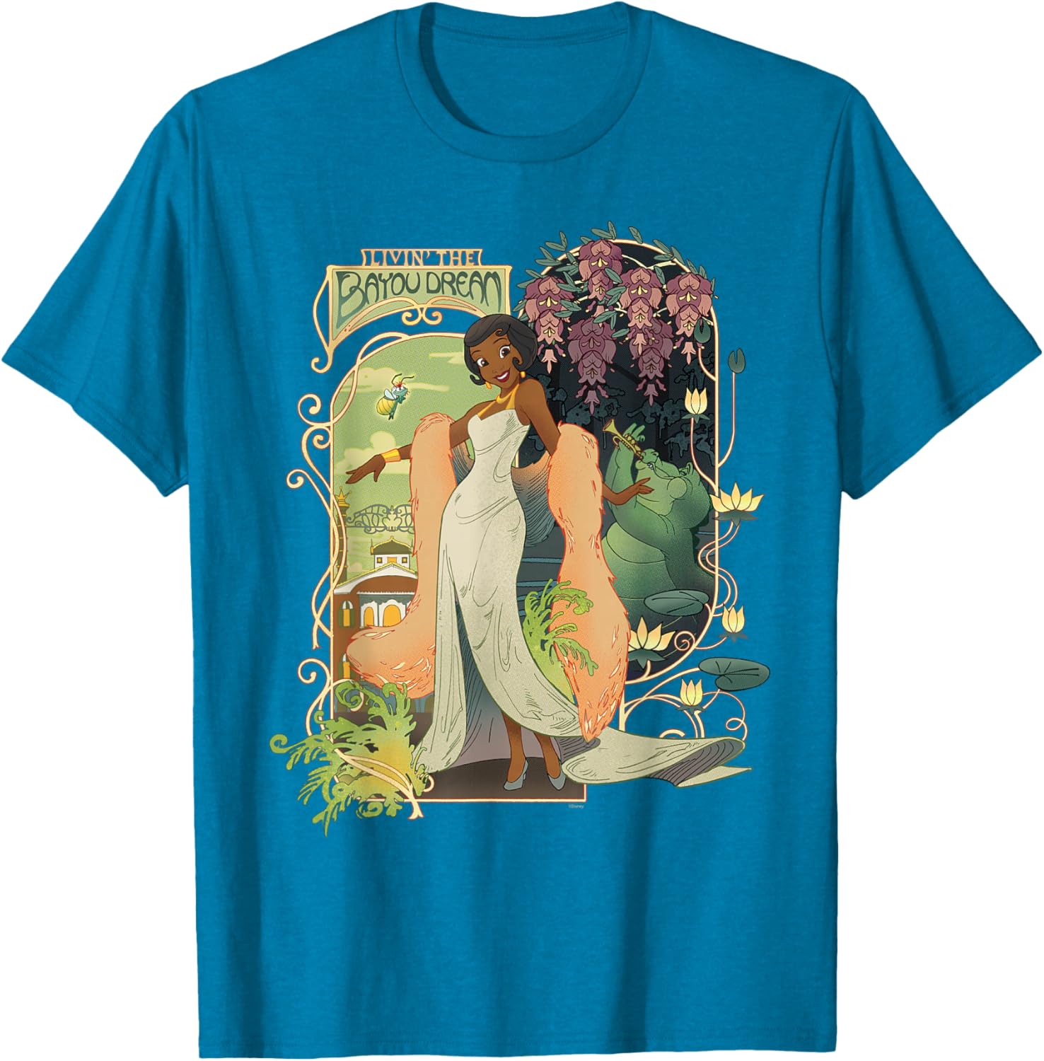 Disney Princess Tiana Livin' the Bayou Dream T-Shirt for Kids and Adults - 23