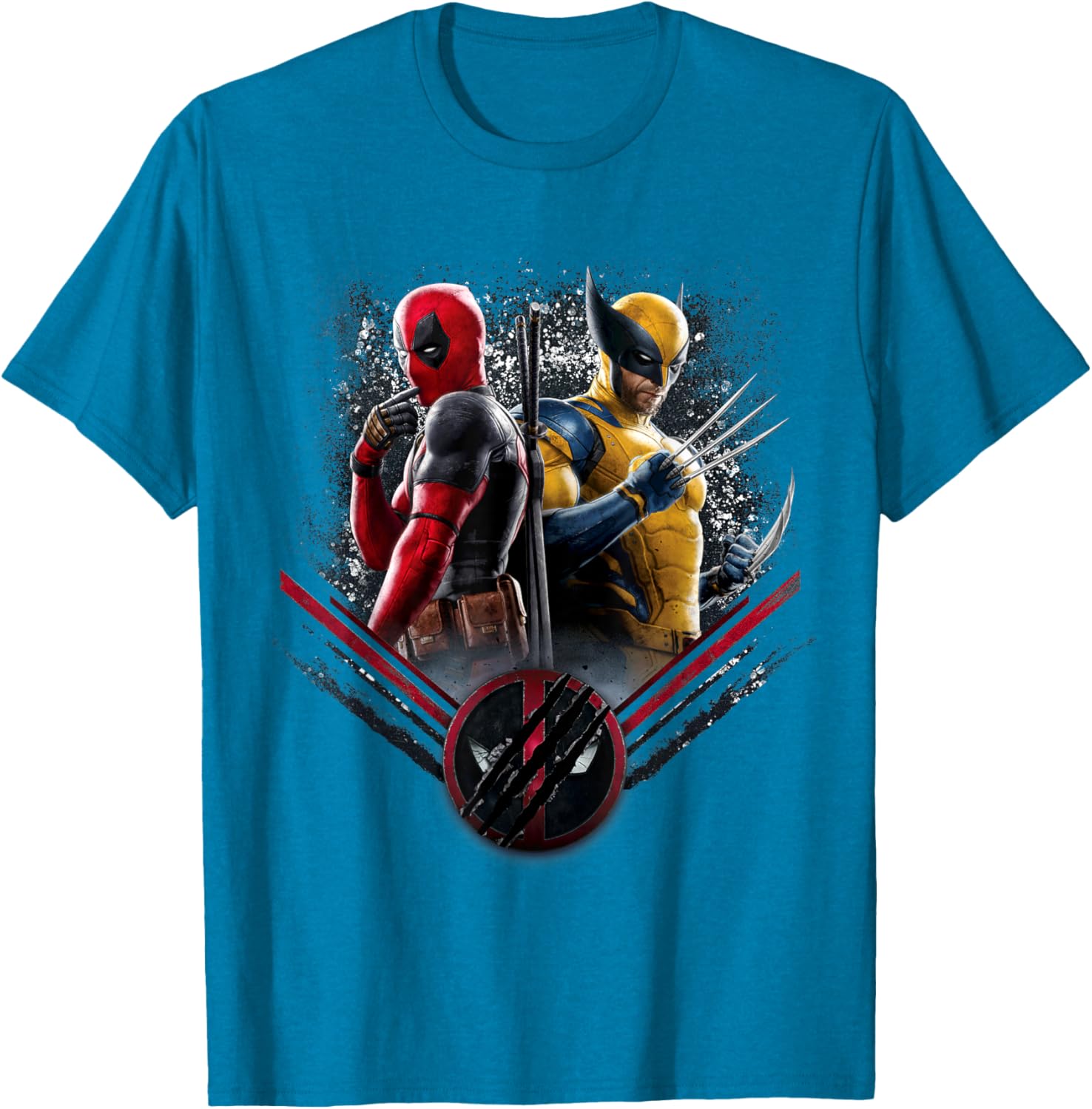 Marvel Deadpool Wolverine Claw Icon T-Shirt for Fans and Collectors - 14
