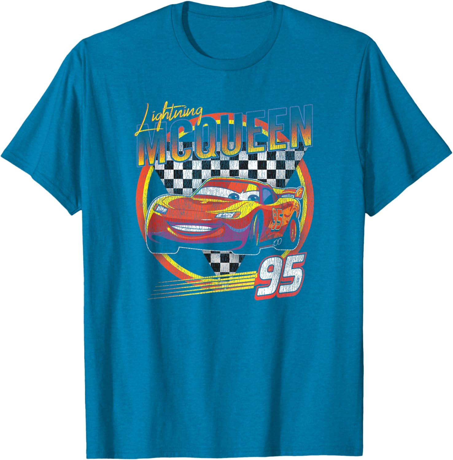 Vintage Lightning McQueen T-Shirt for Disney Pixar Cars Fans - 5