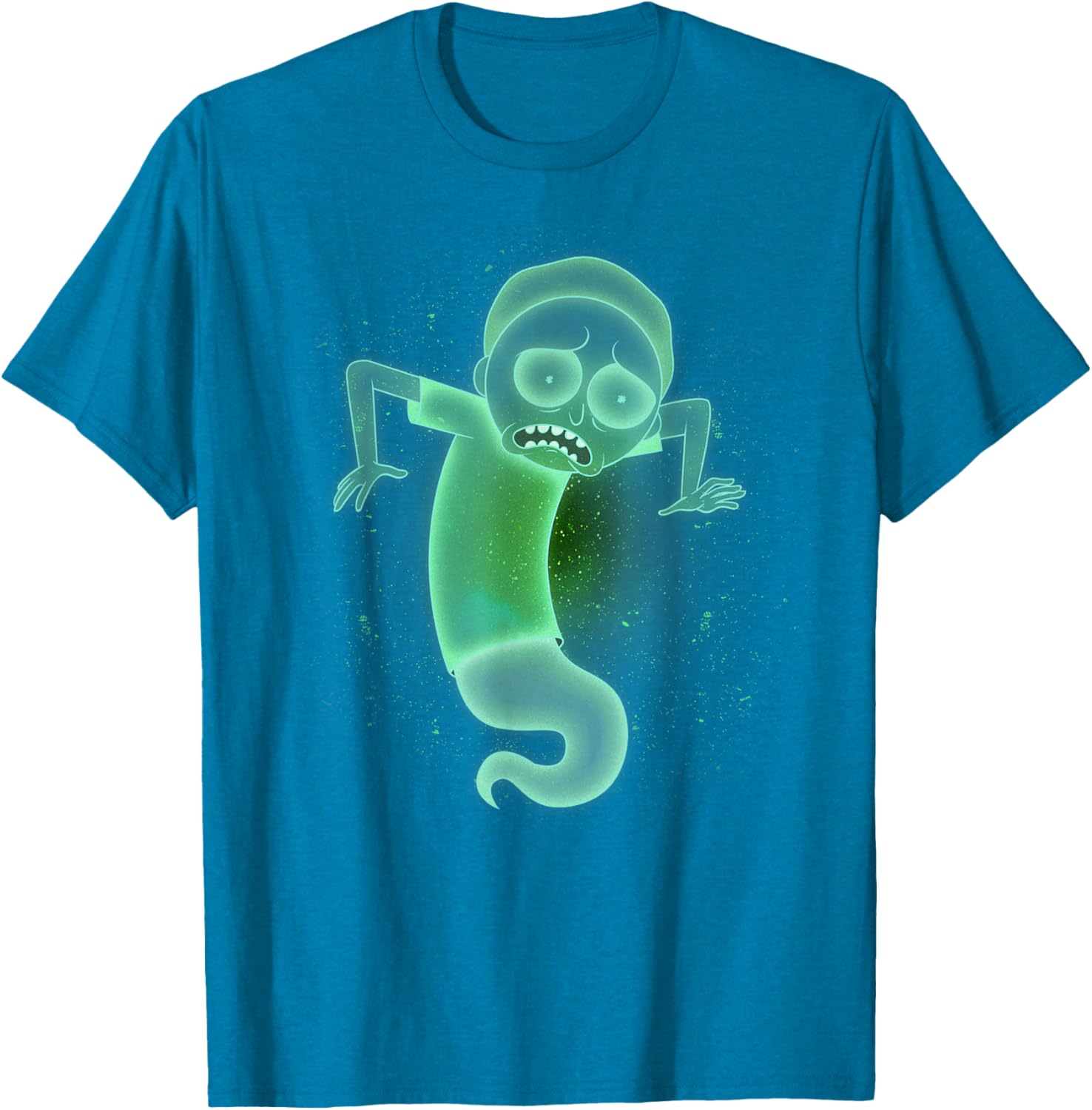 Rick and Morty Ghost Morty T-Shirt - Fun and Stylish Apparel for Fans - 13