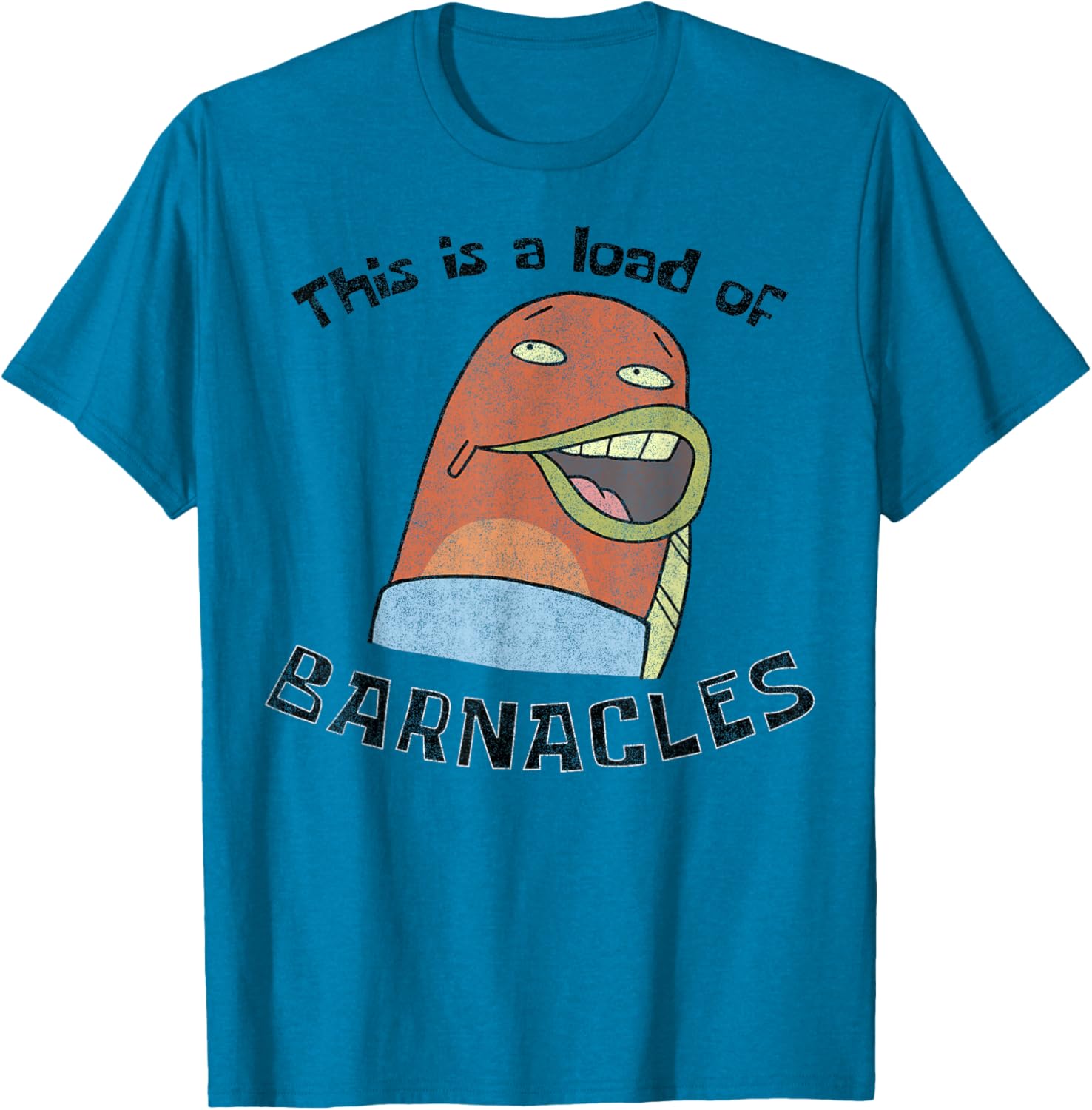 SpongeBob SquarePants Barnacles T-Shirt Fun Cartoon Apparel for Fans - 6