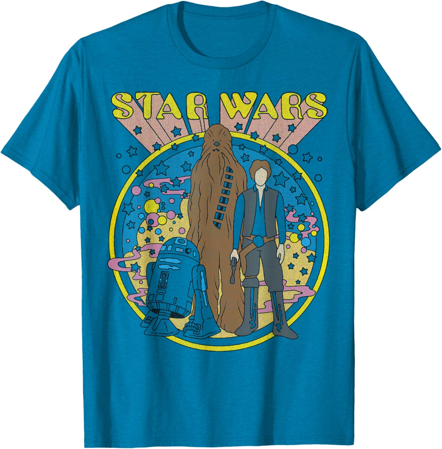 Star Wars Vintage Psych Rebels T-Shirt for Disney Fans and Collectors - 6