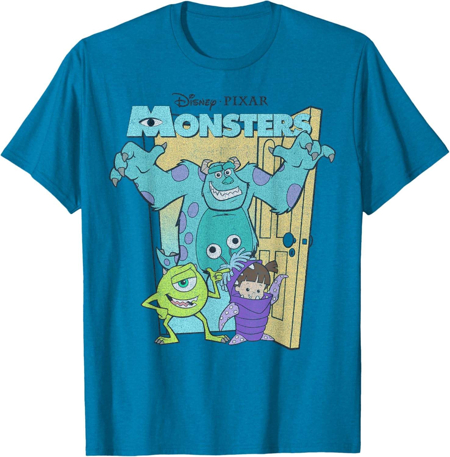 Disney Pixar Monsters Inc Mike Sulley Boo T-Shirt for Kids and Adults - 4