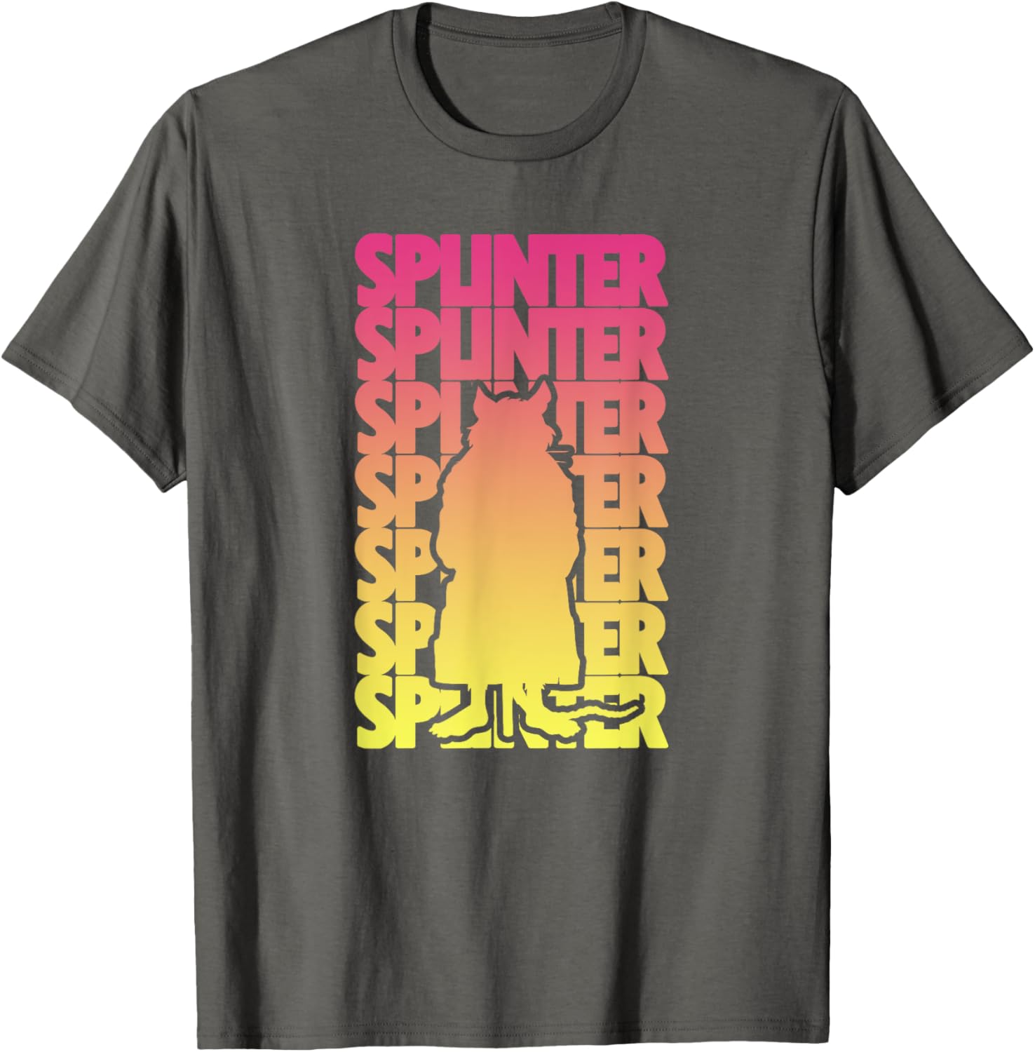 Mademark Teenage Mutant Ninja Turtles Master Splinter Gradient T-Shirt - 1