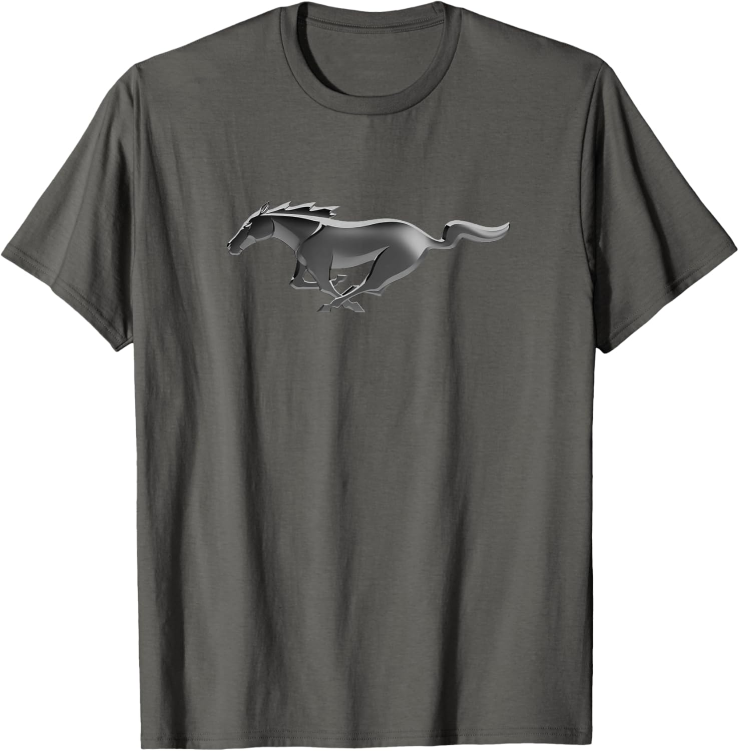 Ford Mustang Modern Pony Logo T-Shirt Classic Automotive Apparel - 6